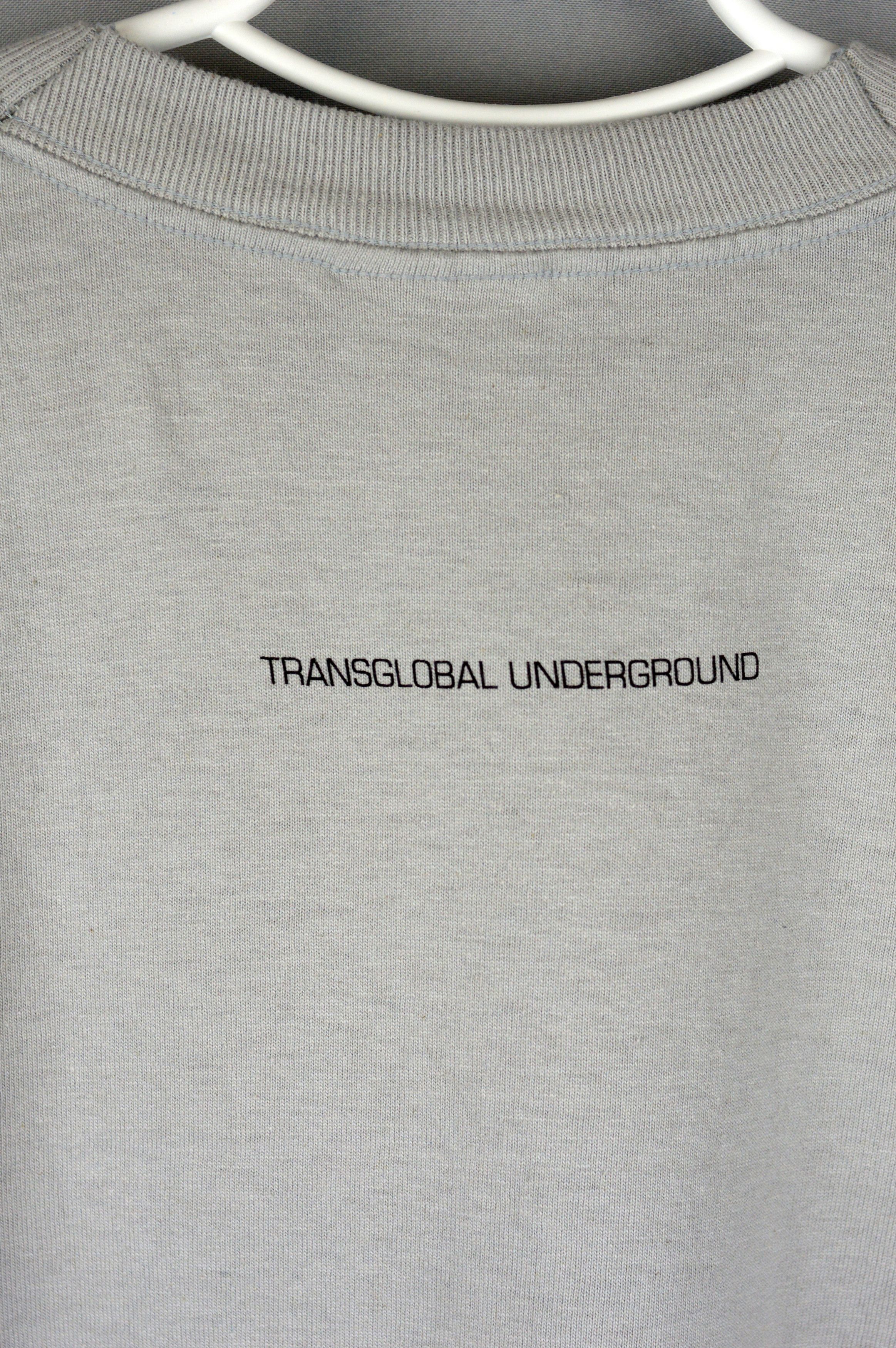 Vintage Vintage Transglobal Underground 90s t shirt Size US L / EU 52-54 / 3 - 6 Thumbnail