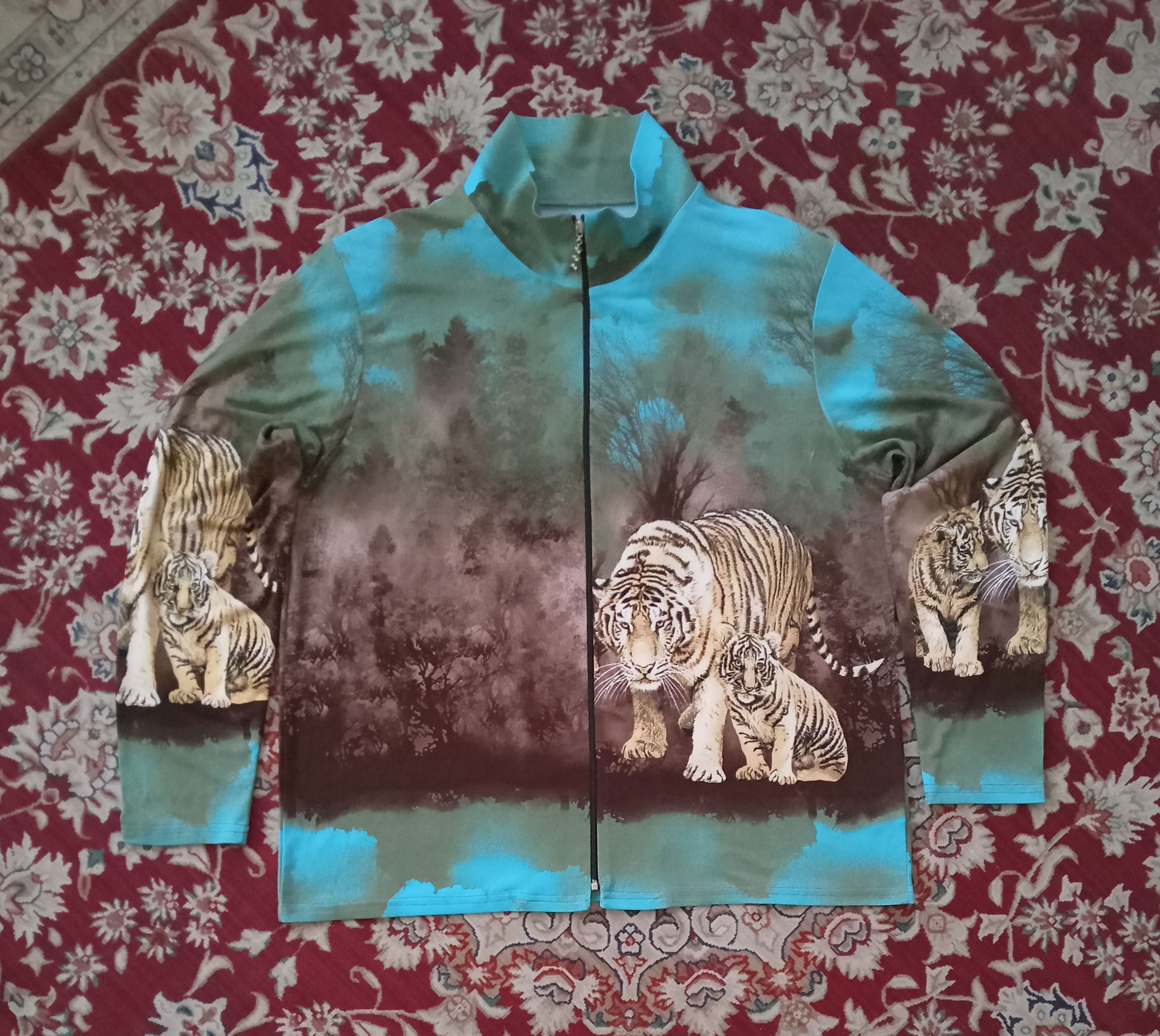 Cinderella M's Full Print Light Rare Zipped Jacket
