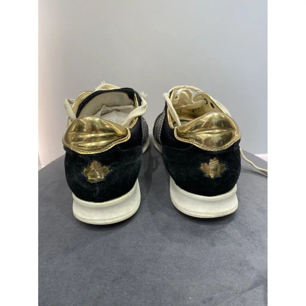 Dsquared2 Dsquared2 New Runner Sneakers Black/Gold – Italy – Size 37 Size US 6.5 / IT 36.5 - 6 Thumbnail
