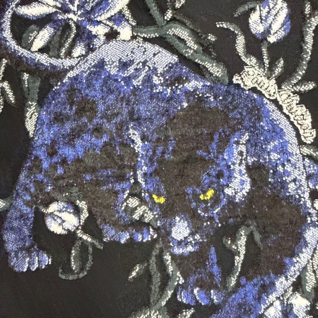 Louis Vuitton Louis Vuitton 2016 SS Floral Panther T-Shirt- Black Size US S / EU 44-46 / 1 - 12 Thumbnail