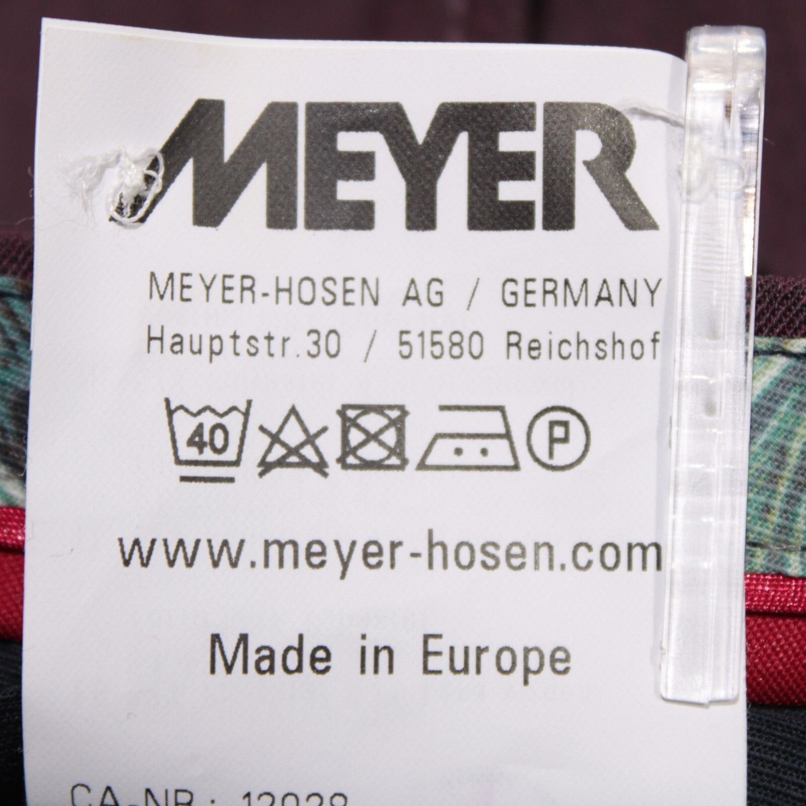 Other Meyer New with tags Dress Pants Size 30 US In Purple Size US 30 / EU 46 - 7 Thumbnail