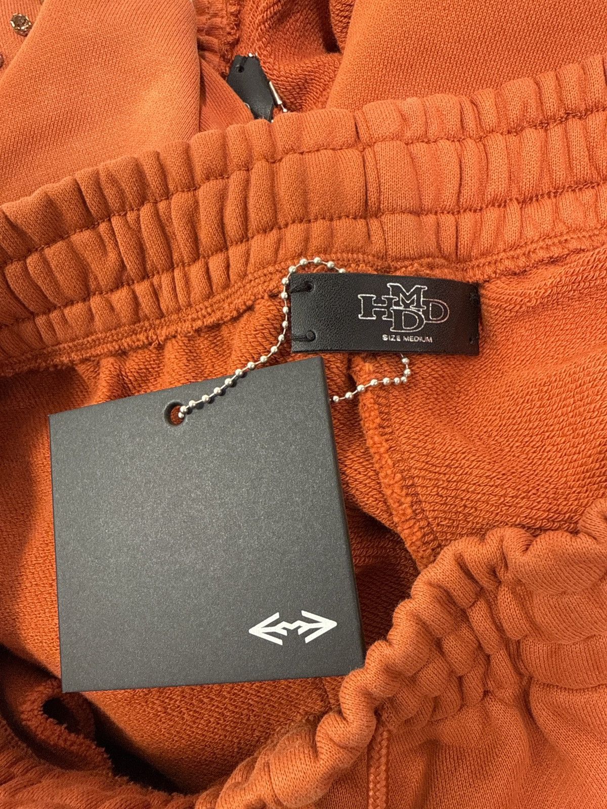 HMDD Happy Memories Don’t Die Orange Studded Sweatpants Medium Size US 32 / EU 48 - 3 Thumbnail