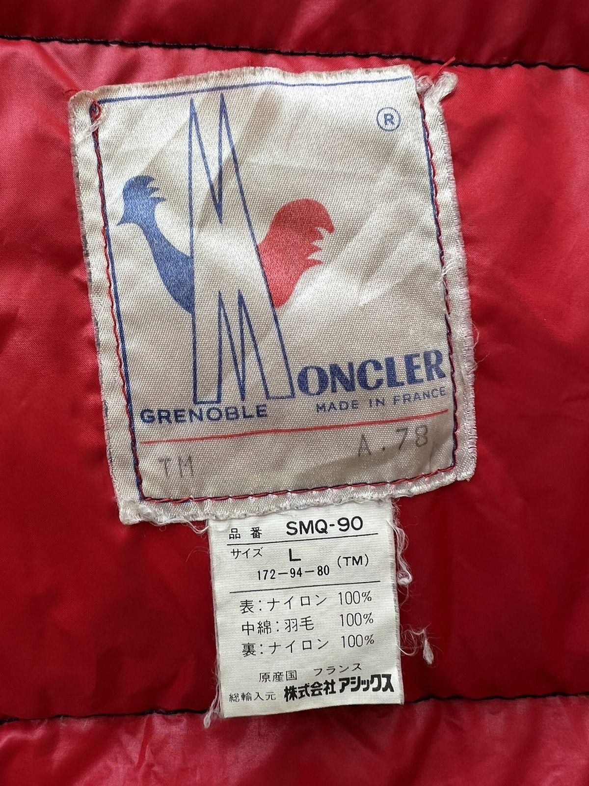 Moncler × Vintage Vintage Moncler Grenoble Sun Faded Black Down Puffer Jacket Size US L / EU 52-54 / 3 - 25 Thumbnail