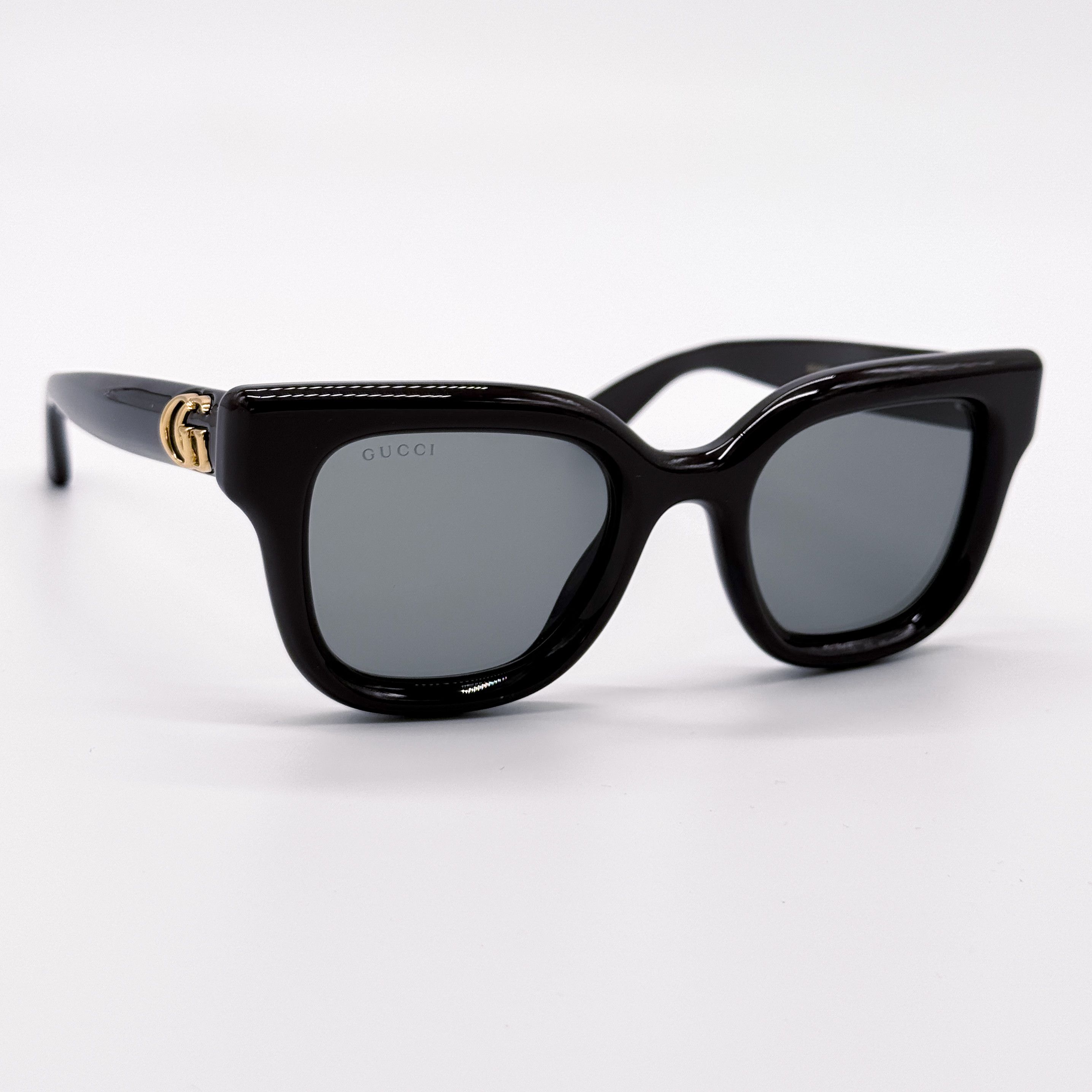 Gucci NEW GUCCI GG1828S 004 SHINY SOLID BROWN WOMEN SUNGLASSES Size ONE SIZE - 5 Thumbnail