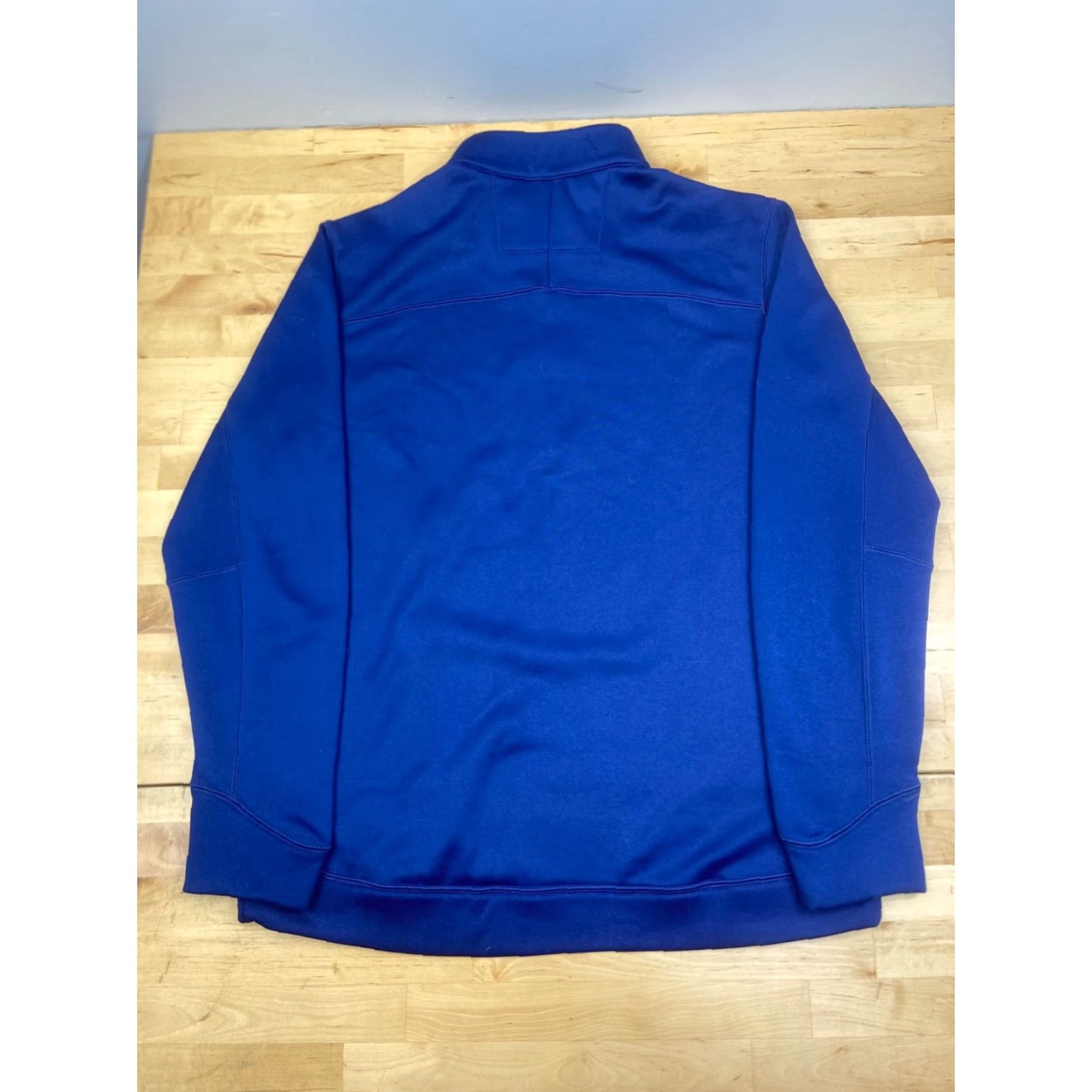 Nike Nike Golf Sweatshirt Mens M Blue 1/4 Zip Pullover High Neck Long Sleeve Casual 9176 Size US M / EU 48-50 / 2 - 8 Thumbnail
