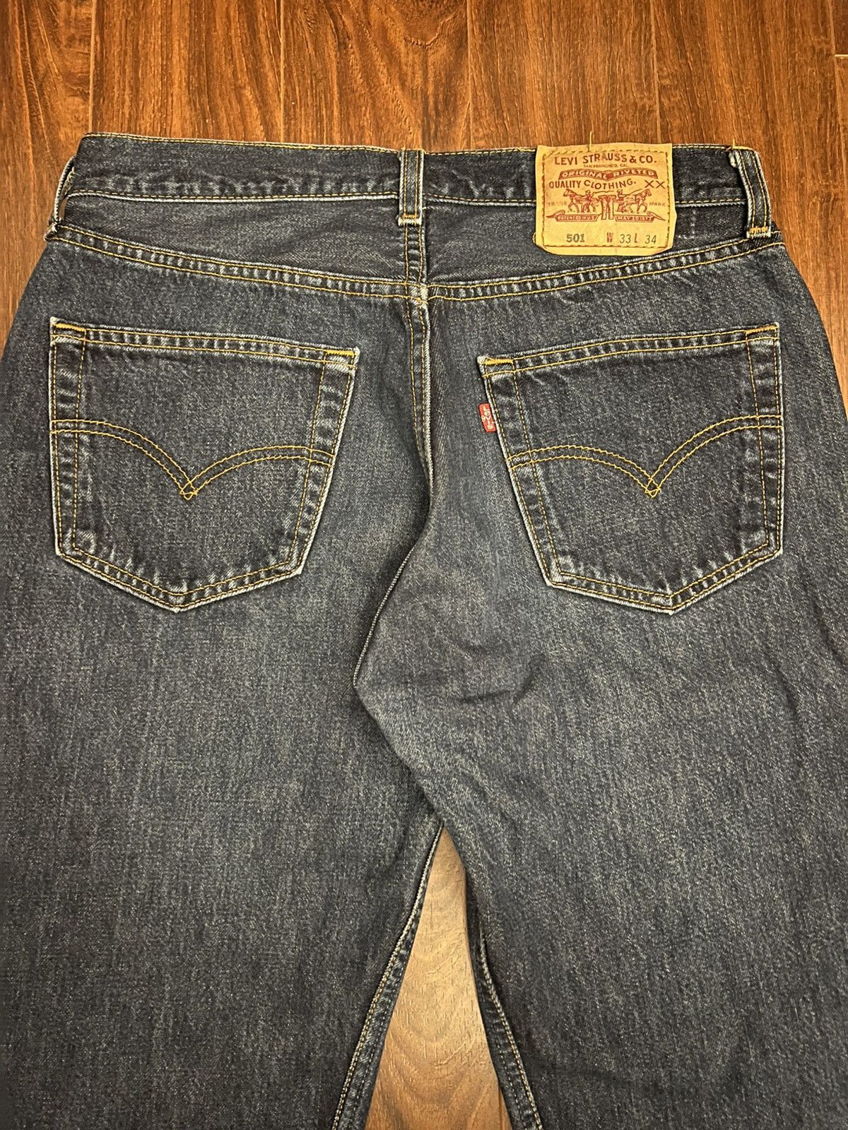 Levi's Vintage 90s Levi’s 501 Denim Jeans Size US 30 / EU 46 - 4 Thumbnail