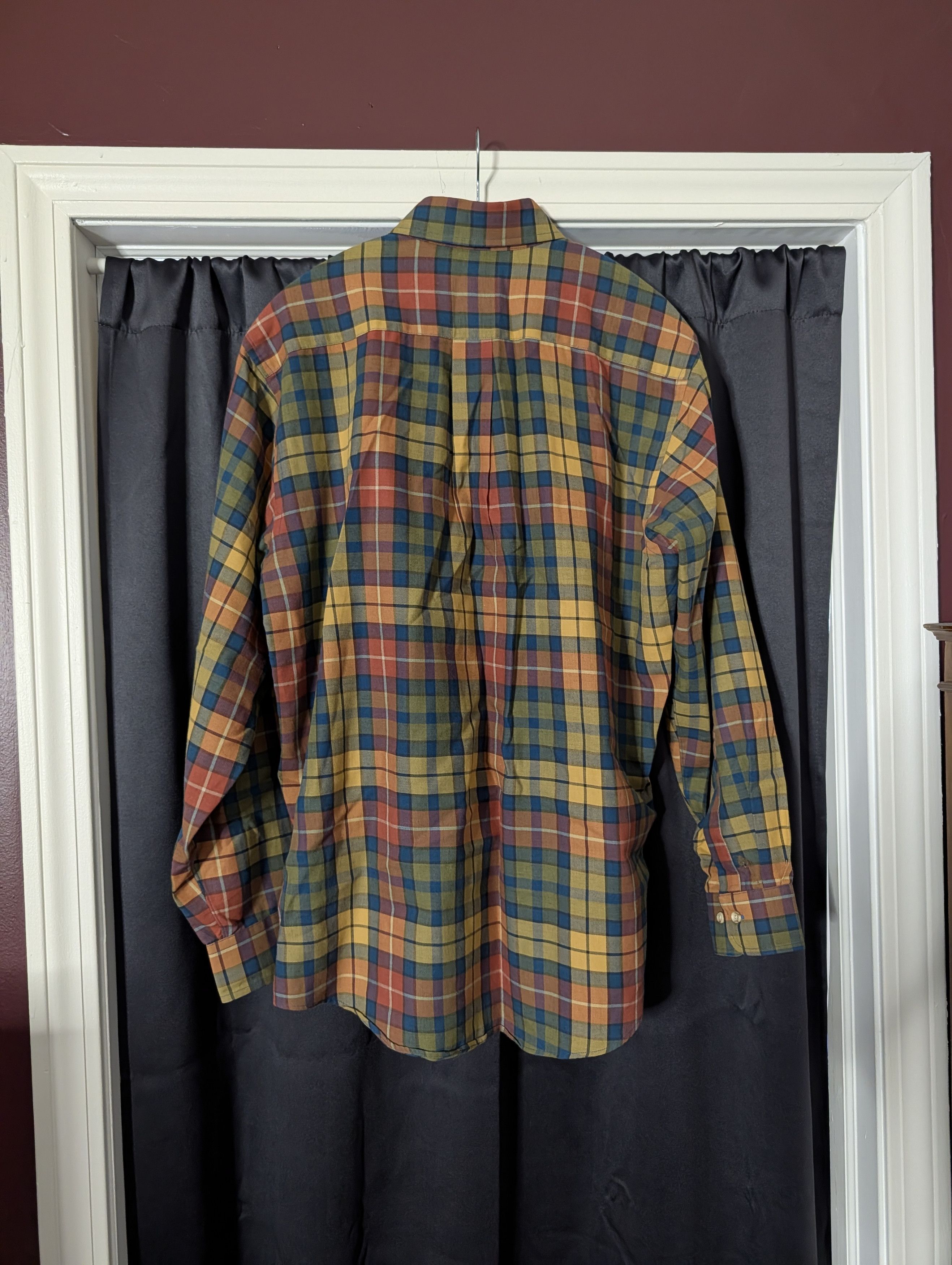 Viyella Made in USA brushed cotton/wool plaid button-down M Size US M / EU 48-50 / 2 - 7 Thumbnail