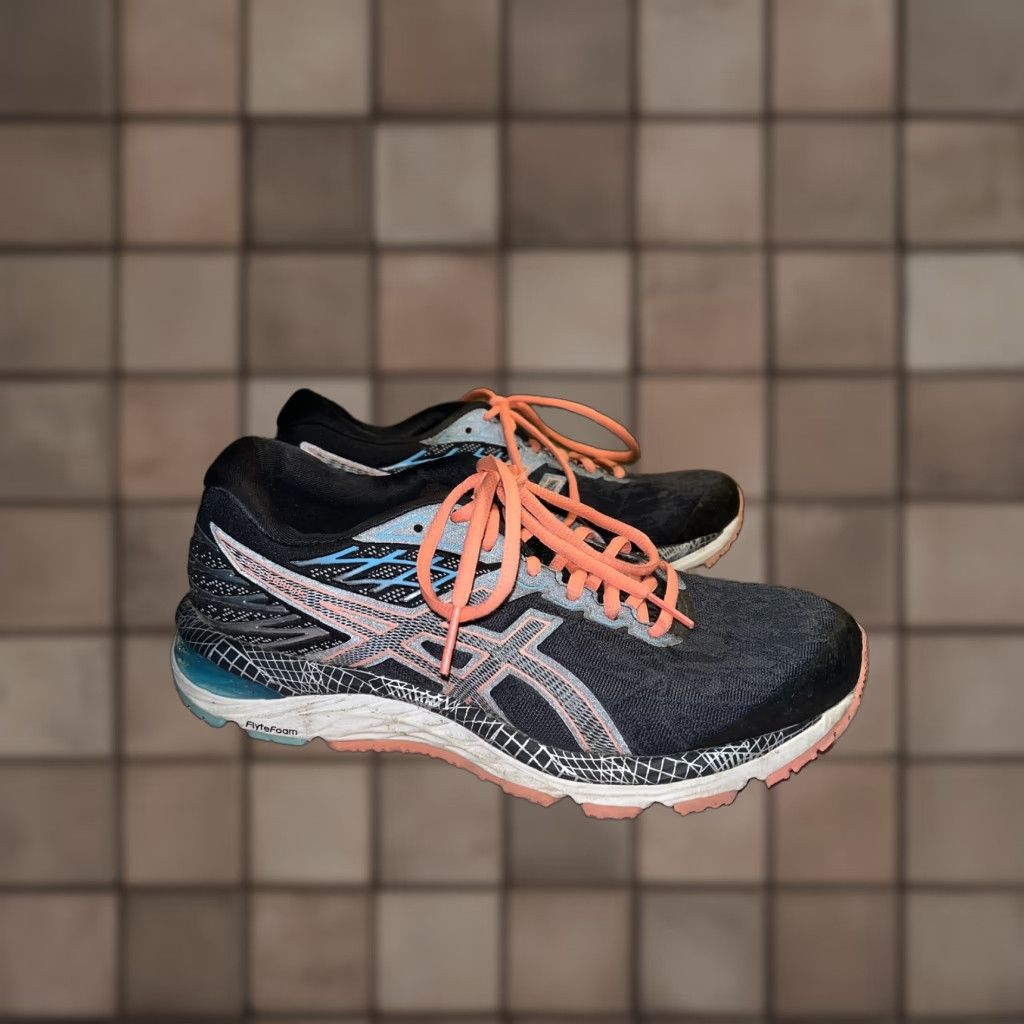 Asics ASICS GEL-Cumulus 21 Hyper Flash Black Women's Athletic Sneakers Size 8.5 Running Jogging Size US 8.5 / IT 38.5 - 1 Thumbnail