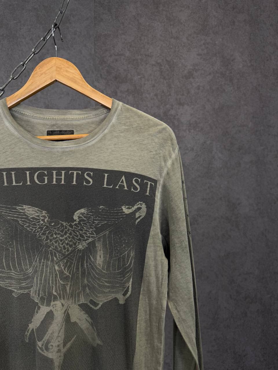 Allsaints Allsaints vintage designer art avant garde longsleeve Size US S / EU 44-46 / 1 - 3 Thumbnail