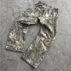 Japanese Brand VIBE Vintage Camouflage Baggy Ripped Cargo Pants Size US 33 - 4 Thumbnail