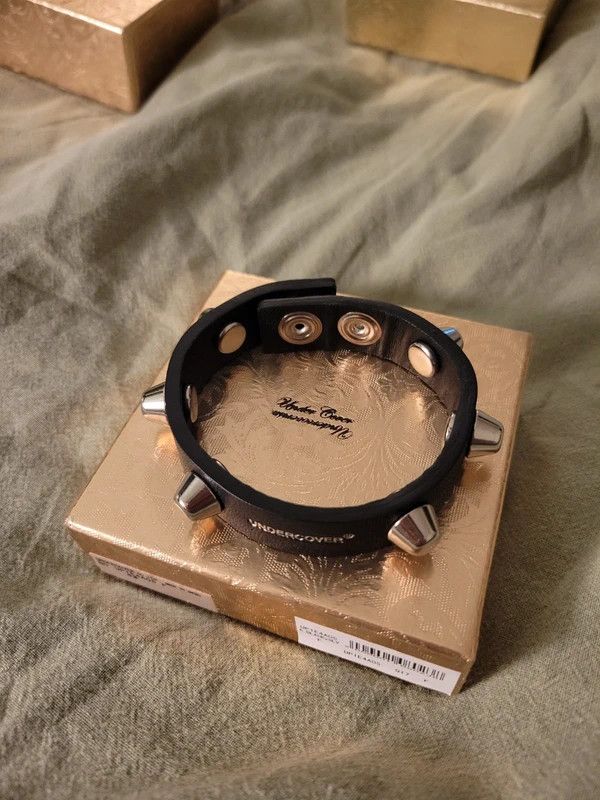 Undercover Undercover Studs Leather Bracelet Size ONE SIZE - 2 Thumbnail