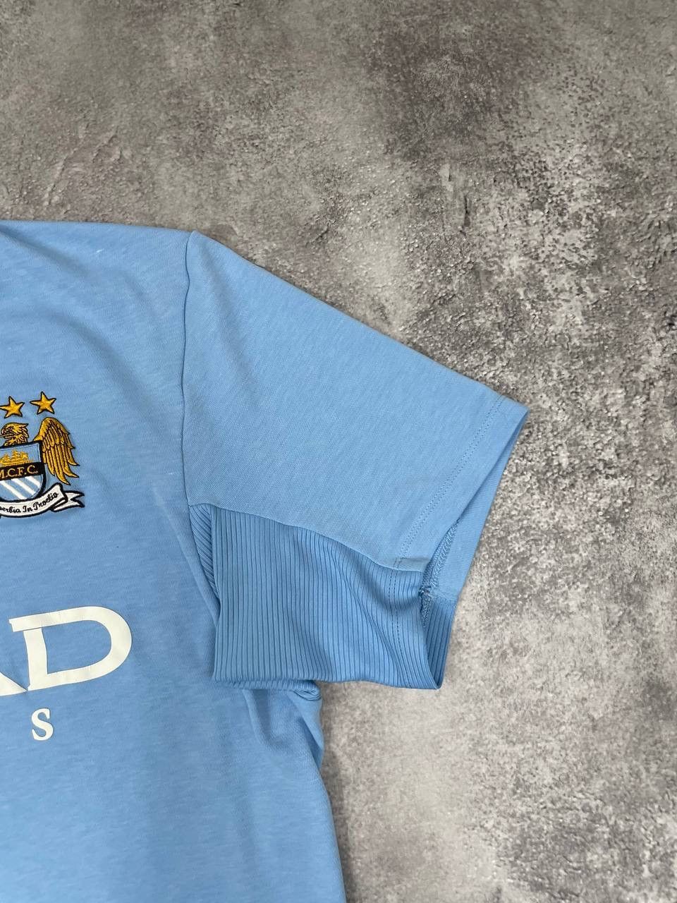 Umbro Umbro Manchester City Men Football Shirt Jersey Blue 2009/10 Size US L / EU 52-54 / 3 - 3 Thumbnail