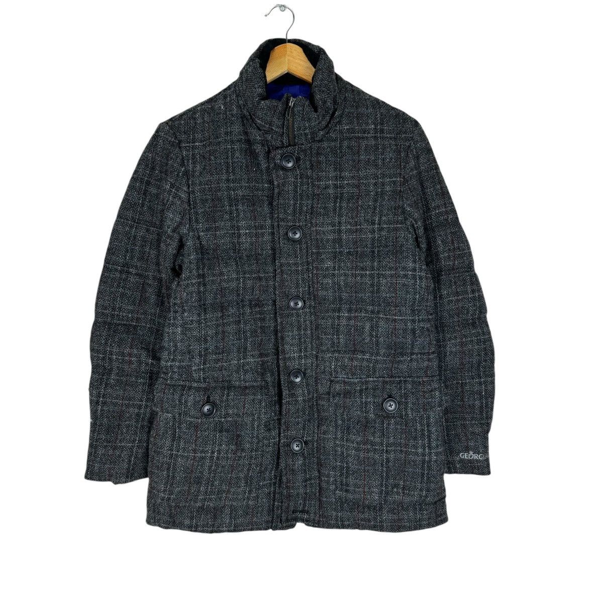 Harris Tweed 🌟HARRIS TWEED PUFFER DOWN JACKET Size US S / EU 44-46 / 1 - 2 Thumbnail