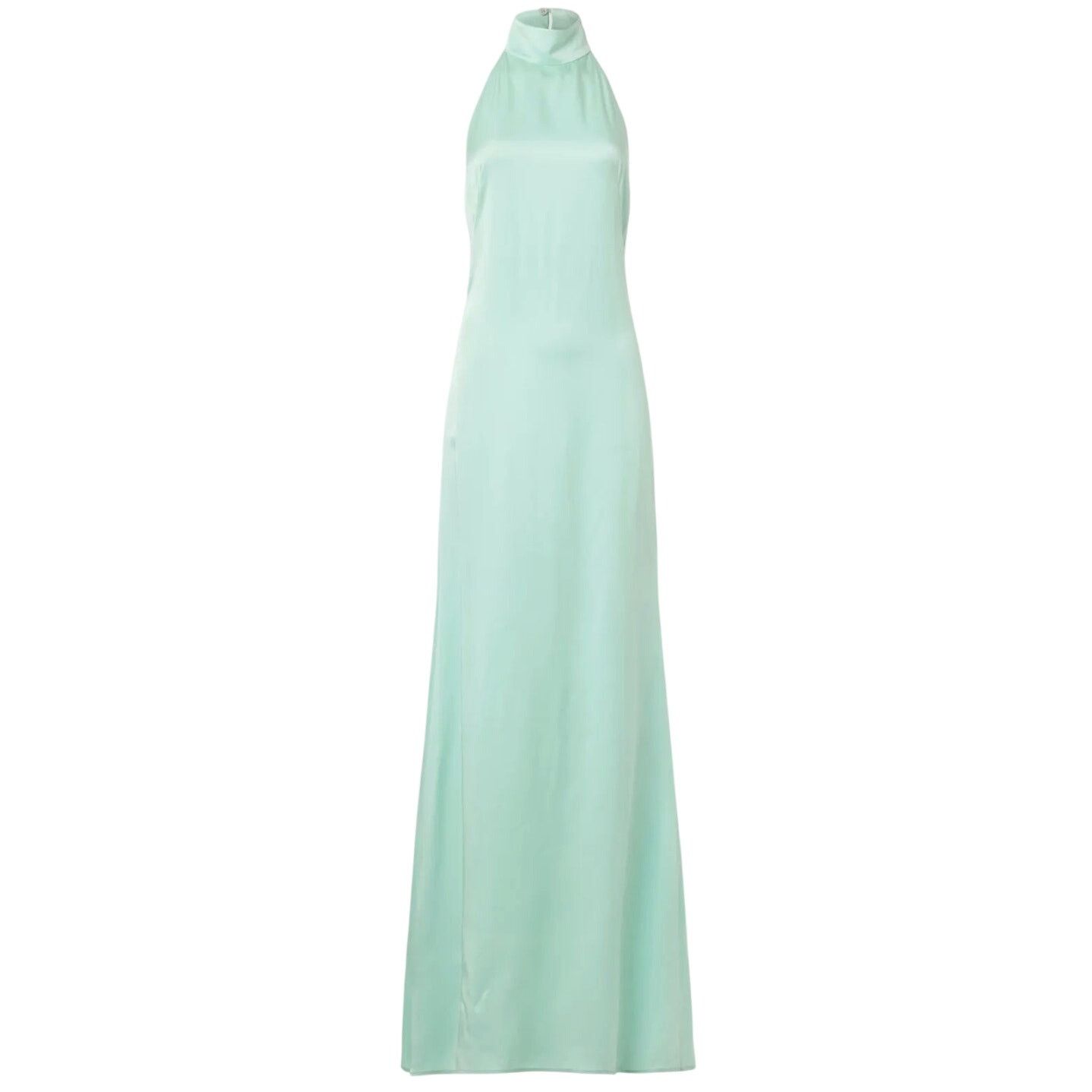Lapointe Lapointe Satin Halter Gown in Mint, Size US 8 Size M / US 6-8 / IT 42-44 - 1 Thumbnail