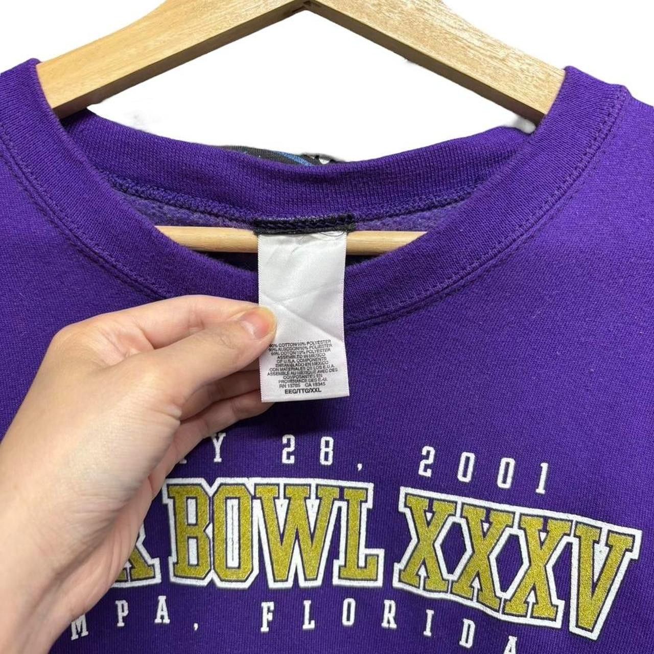 NFL × Vintage Vintage Super Bowl sweatshirt size: 2XL Size US XXL / EU 58 / 5 - 2 Thumbnail