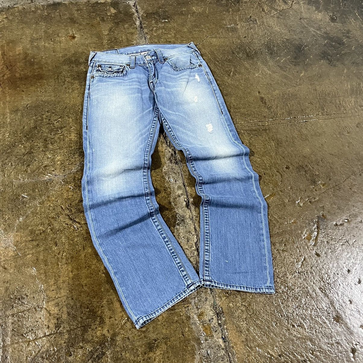 True Religion × Vintage Crazy Vintage Y2K True Religion Jeans Hip-Hop Skater Unique Size US 32 / EU 48 - 7 Thumbnail