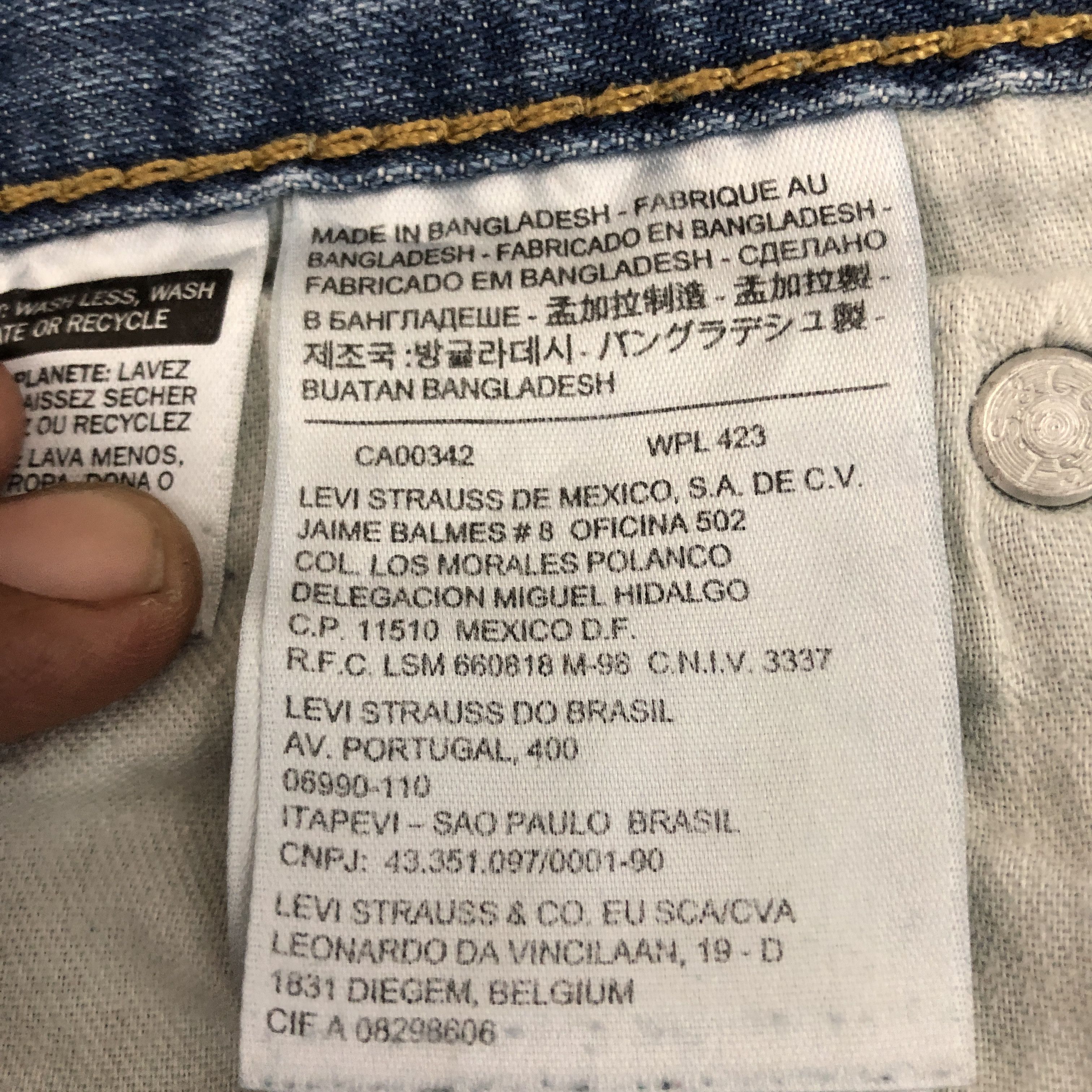 Levi's Vintage Levis 569 Baggy Blue Jeans Levi's Faded Denim Size US 34 / EU 50 - 11 Thumbnail