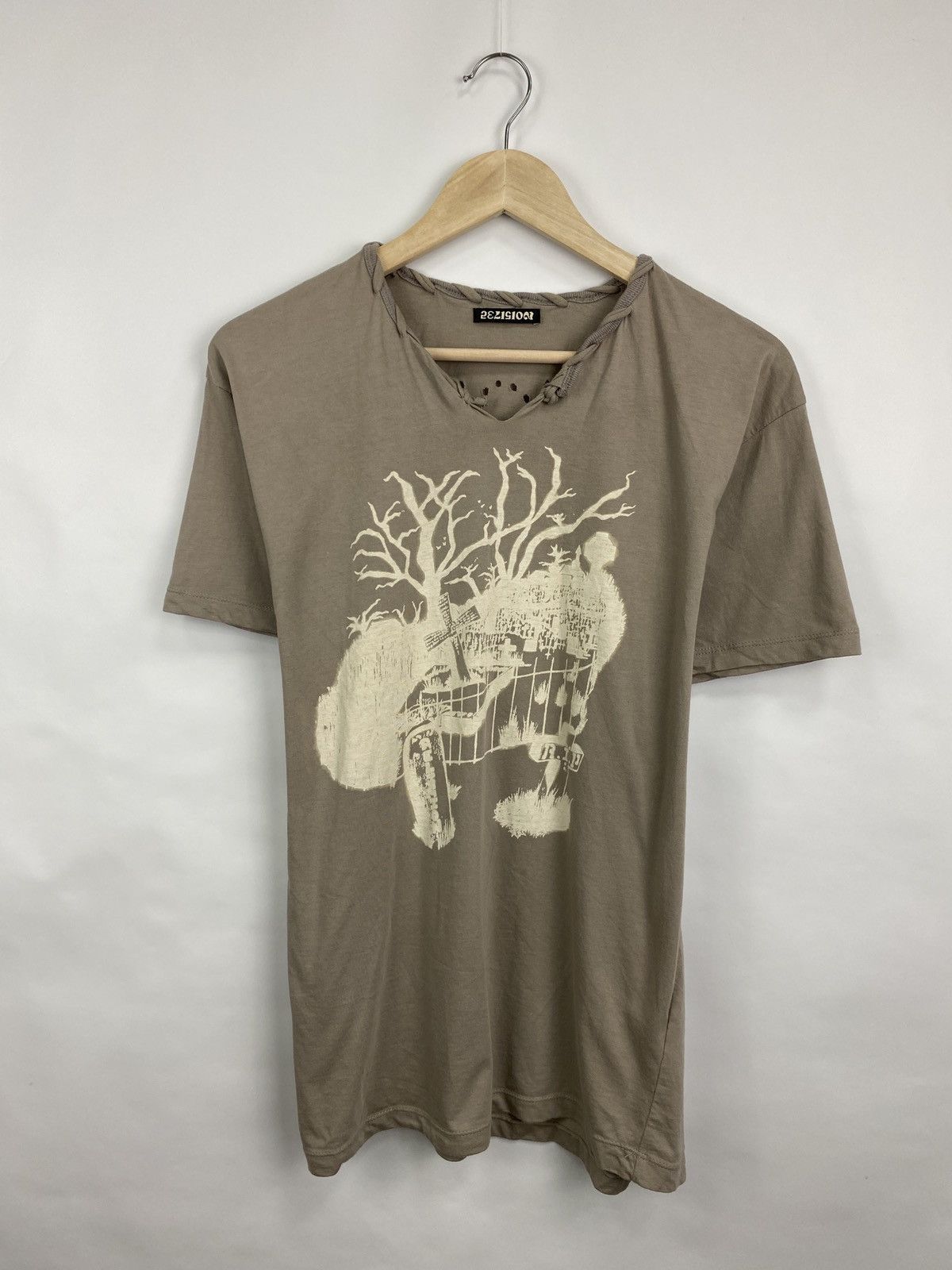 Japanese Brand Avante Garde Handmade 20151735 Religion Till I Die T-Shirt Size US M / EU 48-50 / 2 - 3 Thumbnail