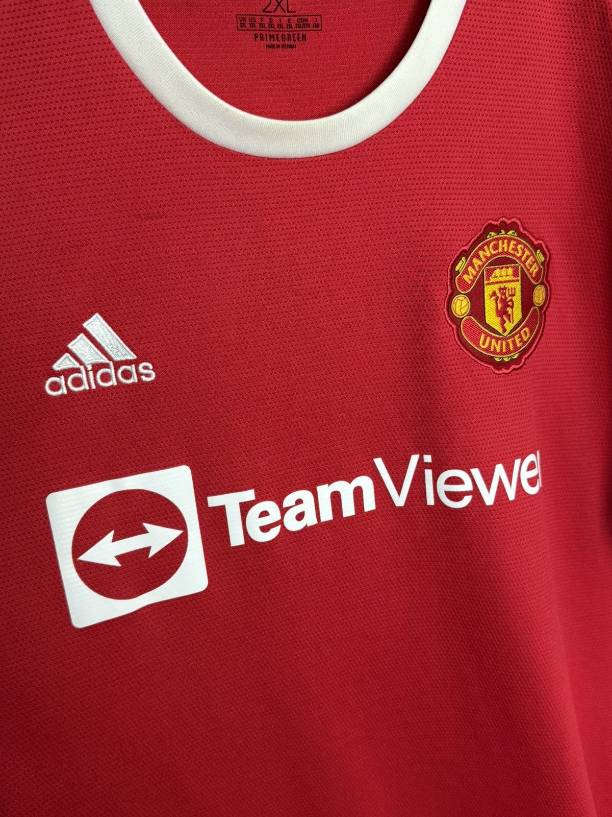 Adidas Manchester United 21/22 Home Ronaldo Football Jersey Size US XXL / EU 58 / 5 - 4 Thumbnail