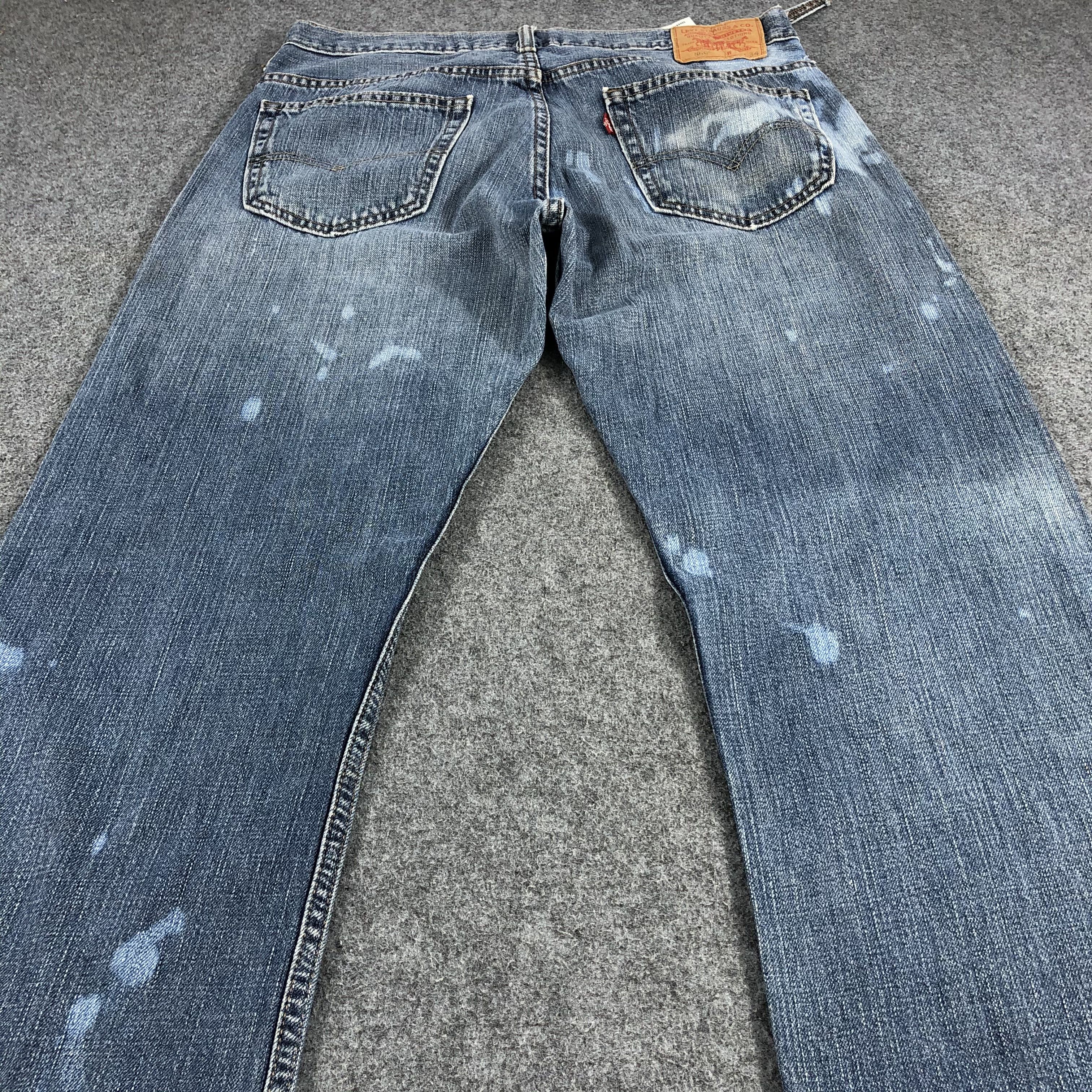 Levi's Vintage Levis 569 Painter Jeans-JM1387 Size US 34 / EU 50 - 4 Thumbnail