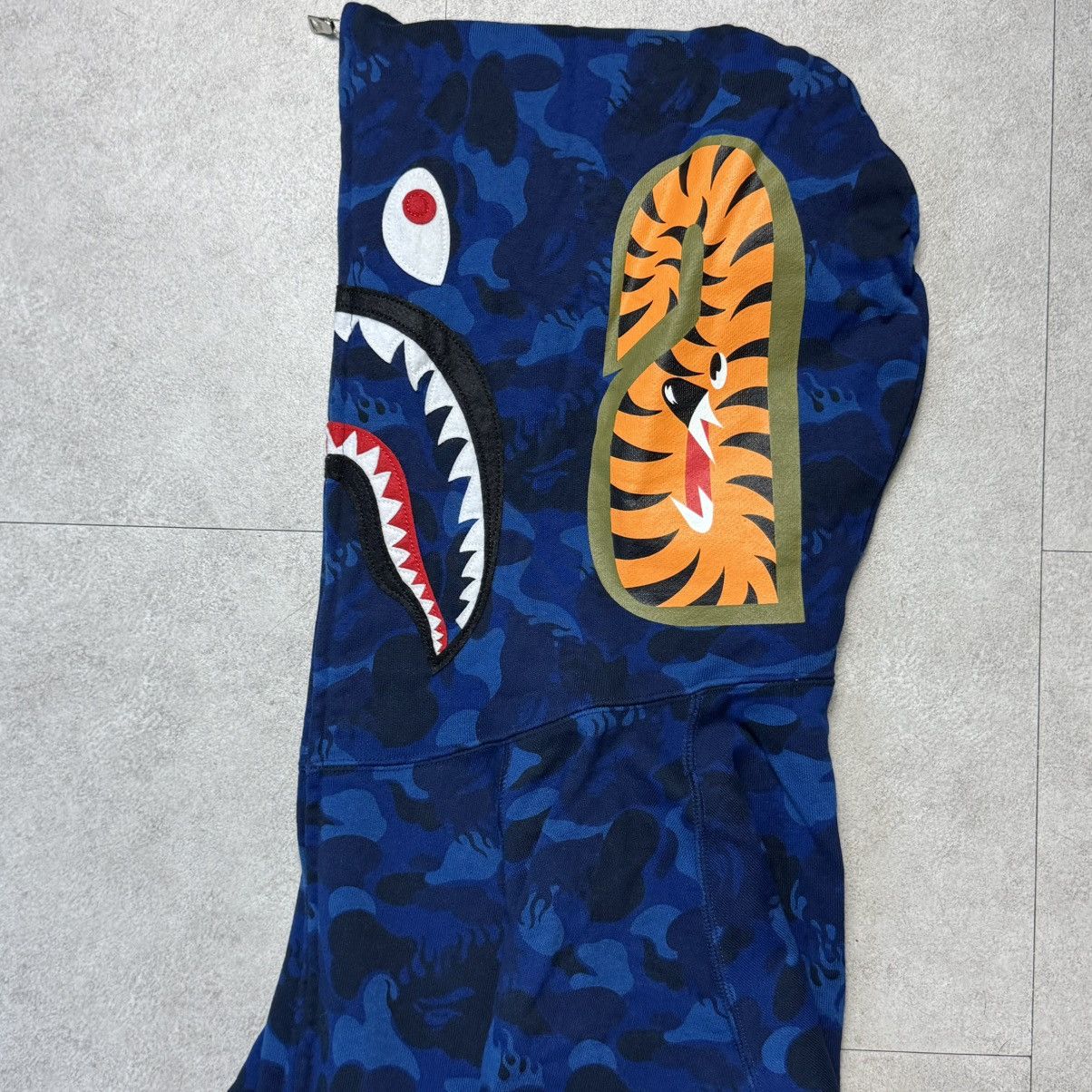 Bape Bape Fire Camo Full Zip Shark Hoodie Size US M / EU 48-50 / 2 - 4 Thumbnail