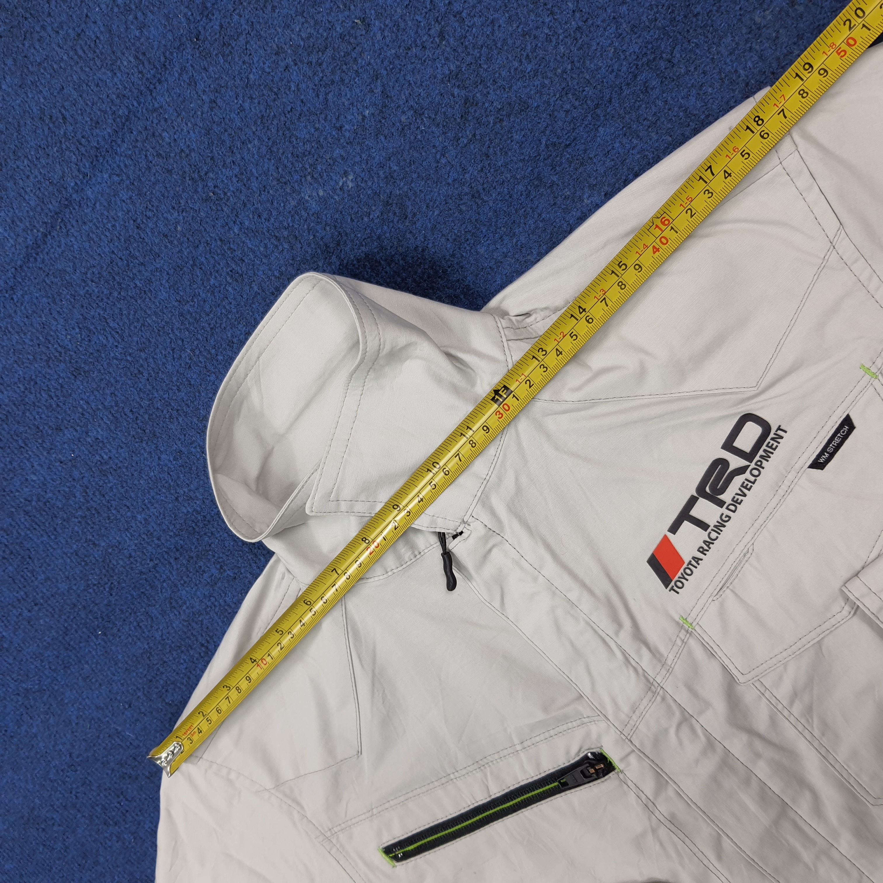 Japanese Brand Vintage TRD Toyota Motor Sports Custom Logo Coverall C286N17 Size US M / EU 48-50 / 2 - 11 Thumbnail