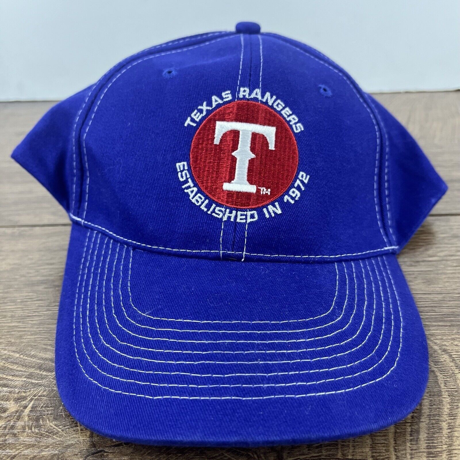 Other Texas Rangers Hat Adjustable Hat Blue Established 1972 Hat B Size ONE SIZE - 6 Thumbnail