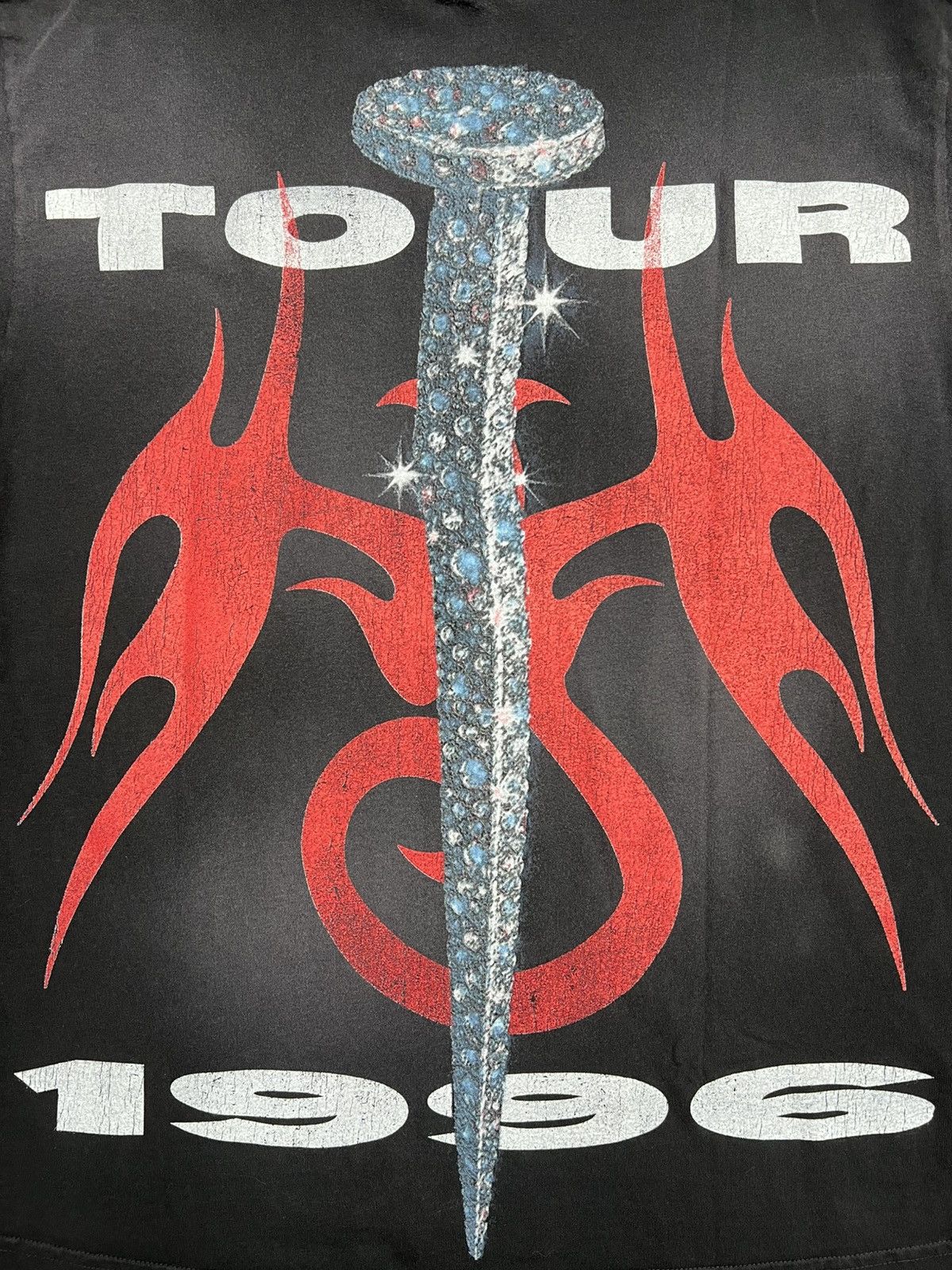 HELLSTAR Hellstar Nailed Tour 96 T-Shirt Size US S / EU 44-46 / 1 - 7 Thumbnail