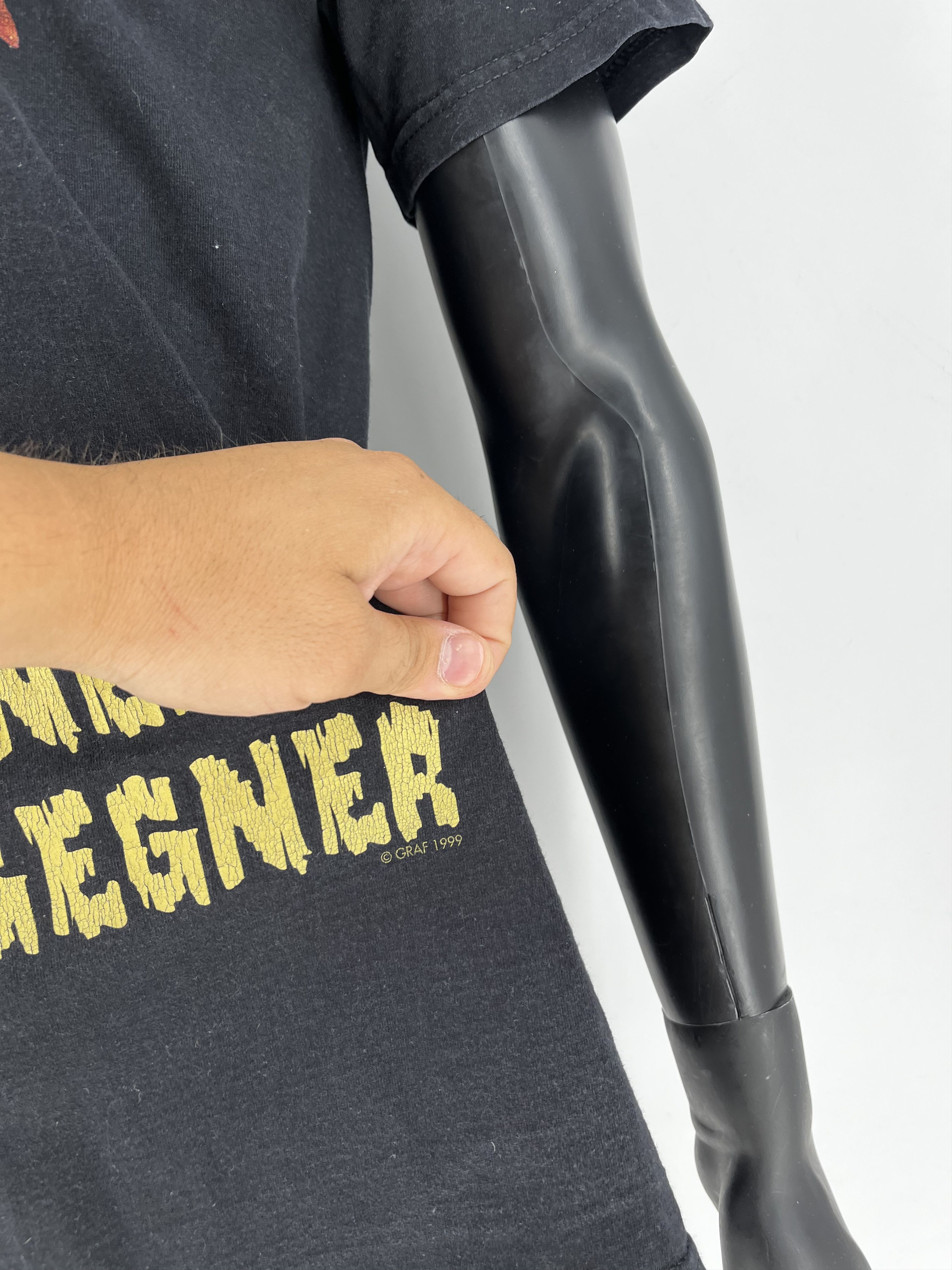 Band Tees vintage 90s t-shirt Das Böse Hateinen Neuen Gegner size M Size US M / EU 48-50 / 2 - 11 Thumbnail