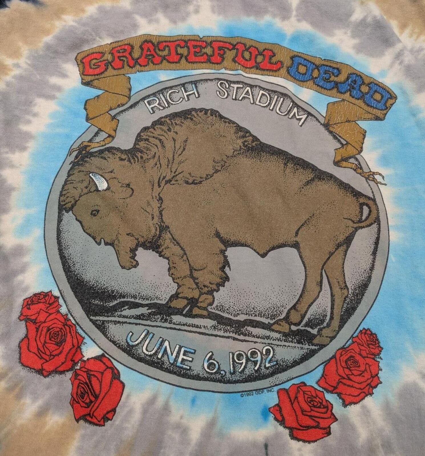 Liquid Blue Liquid Blue Grateful Dead Buffalo Dead Reissue t-shirt Size US L / EU 52-54 / 3 - 5 Thumbnail