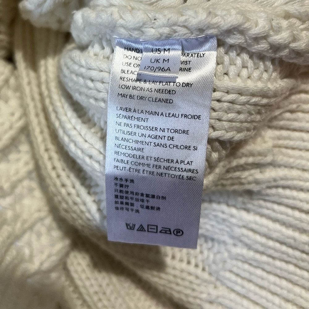Free People Free People Sweetheart Mock Neck Sweater in Ivory in Sz Med Size M / US 6-8 / IT 42-44 - 8 Thumbnail