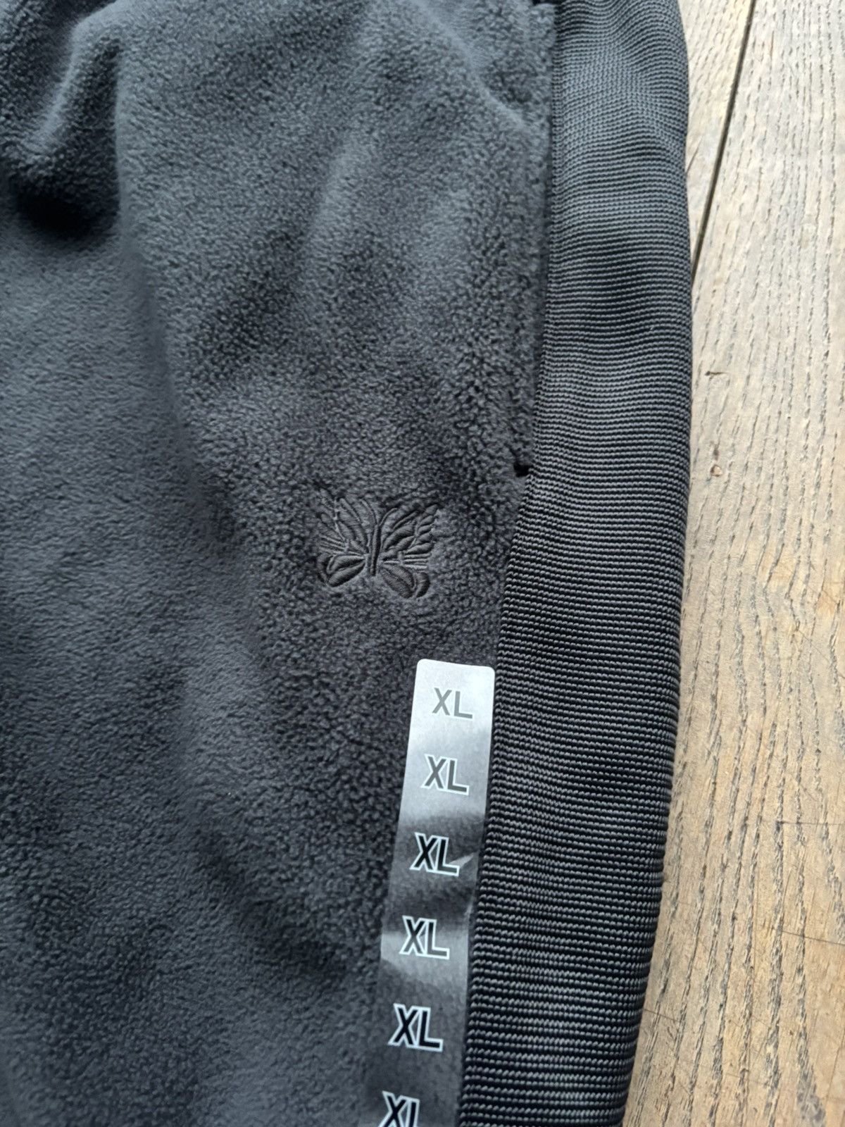 Needles Needles UNIQLO Fleece Wide leg trouser sweat pants XL Gray Size US 36 / EU 52 - 2 Thumbnail