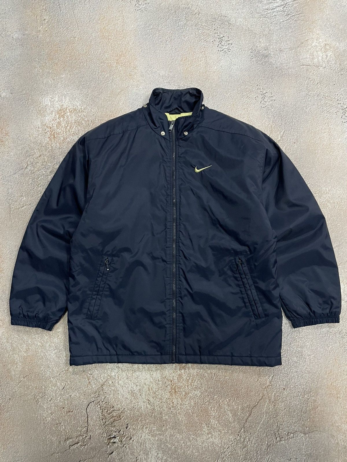 Nike Vintage Nike Big Swoosh Nylon Jacket Size US M / EU 48-50 / 2 - 4 Thumbnail