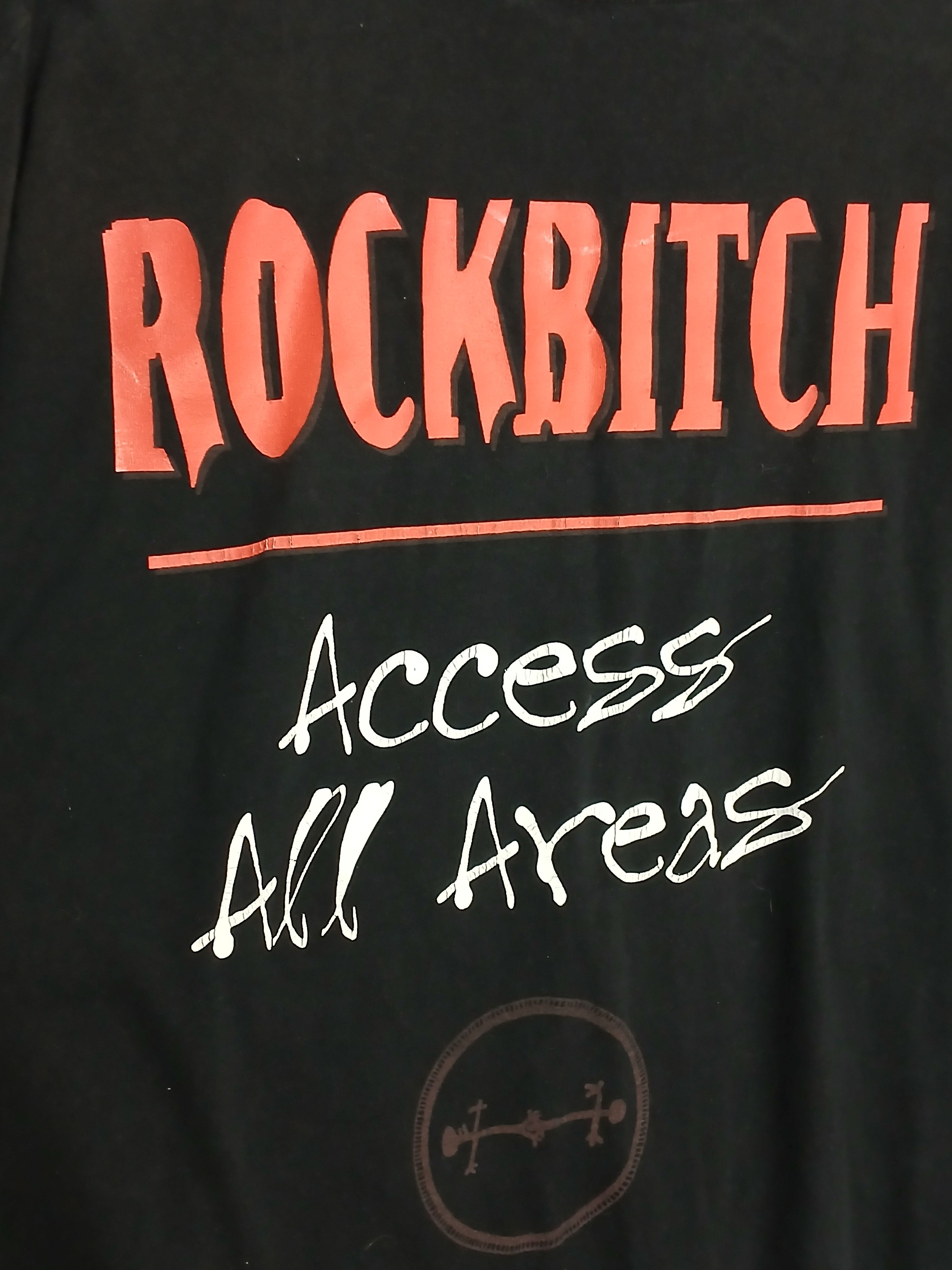 Vintage Vintage 1997 Rockbitch Access All Areas T-Shirt Size US L / EU 52-54 / 3 - 4 Thumbnail