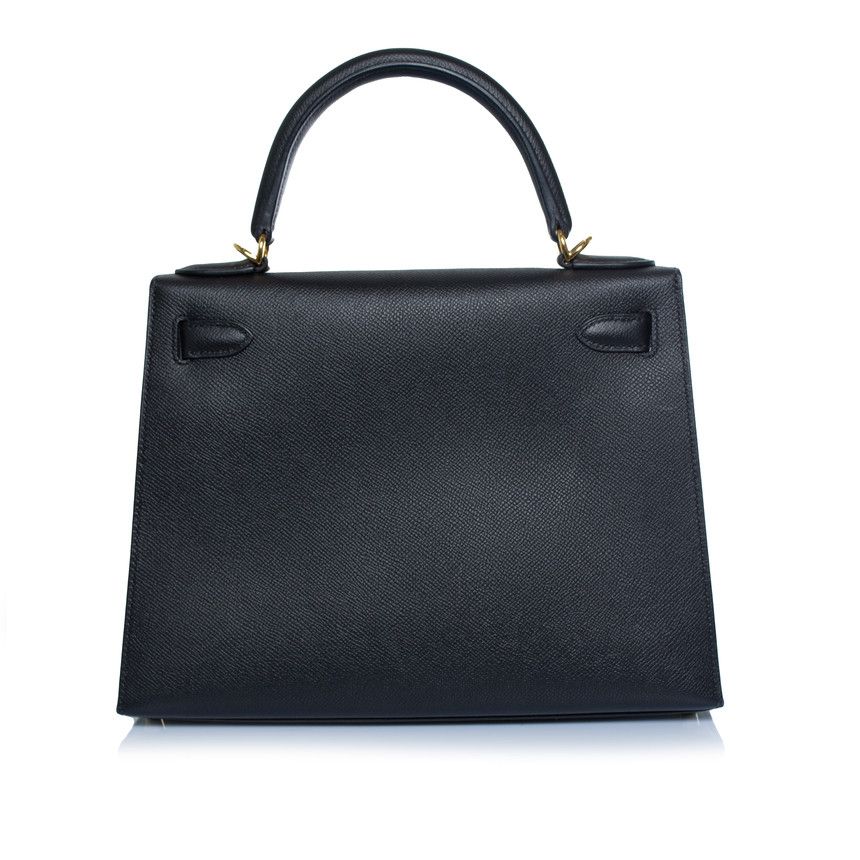 Hermes Hermes, sac Kelly II sellier 28 epsom 89 black Size ONE SIZE - 5 Thumbnail