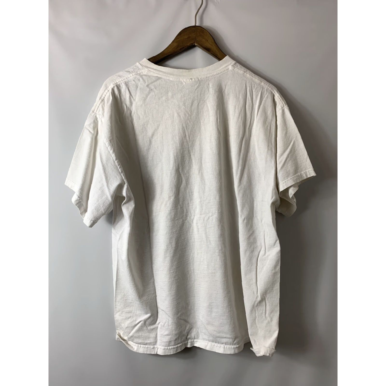 Delta VINTAGE Jeff Foxworthy T-Shirt Adult Large White Redneck Fishin Excuses Shirt Mens 70s 80s 90s Graphic Tee Size US L / EU 52-54 / 3 - 4 Thumbnail