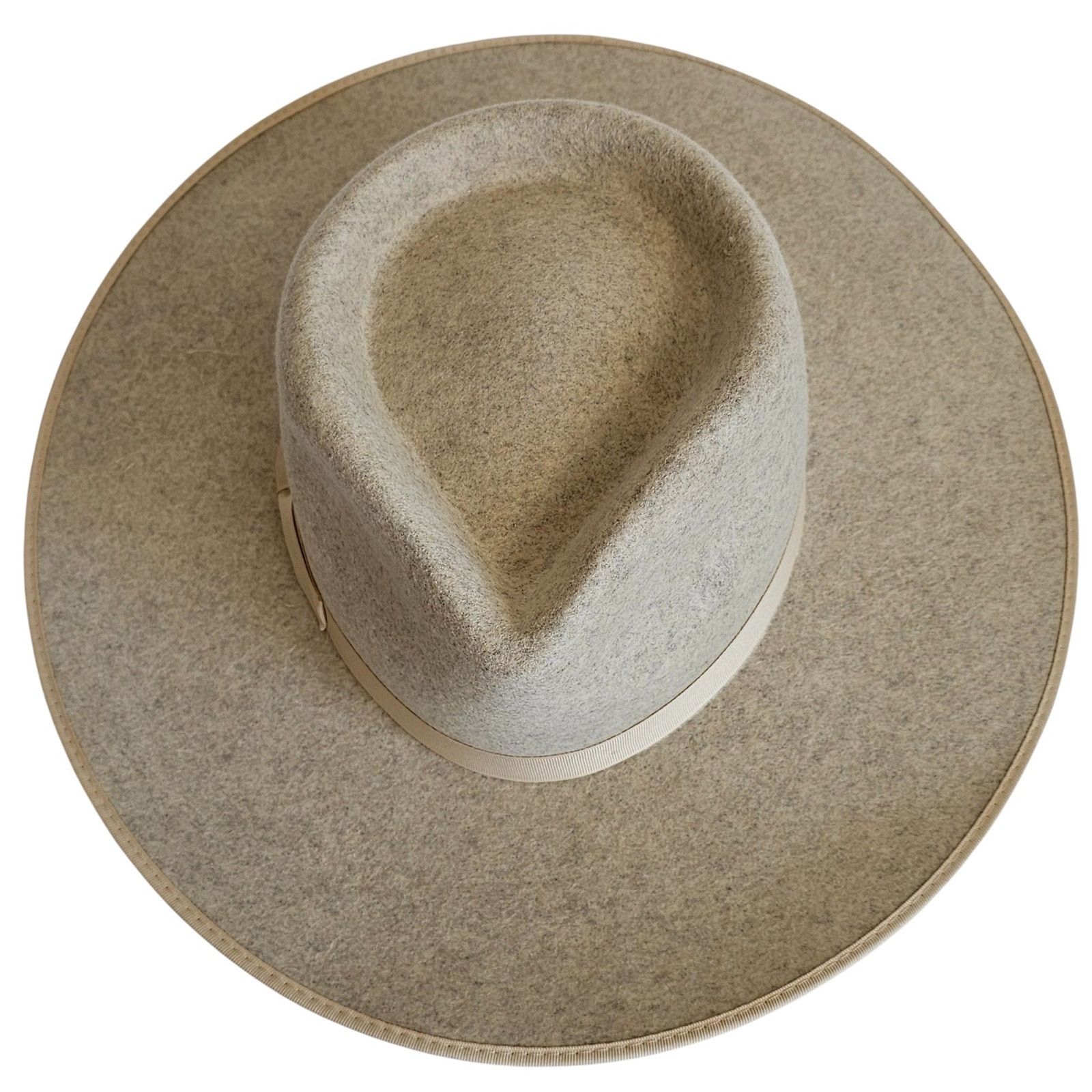 Lack of Color Lack of Color Carlo Speckled Grey Rancher hat (Ivory) Size ONE SIZE - 4 Thumbnail