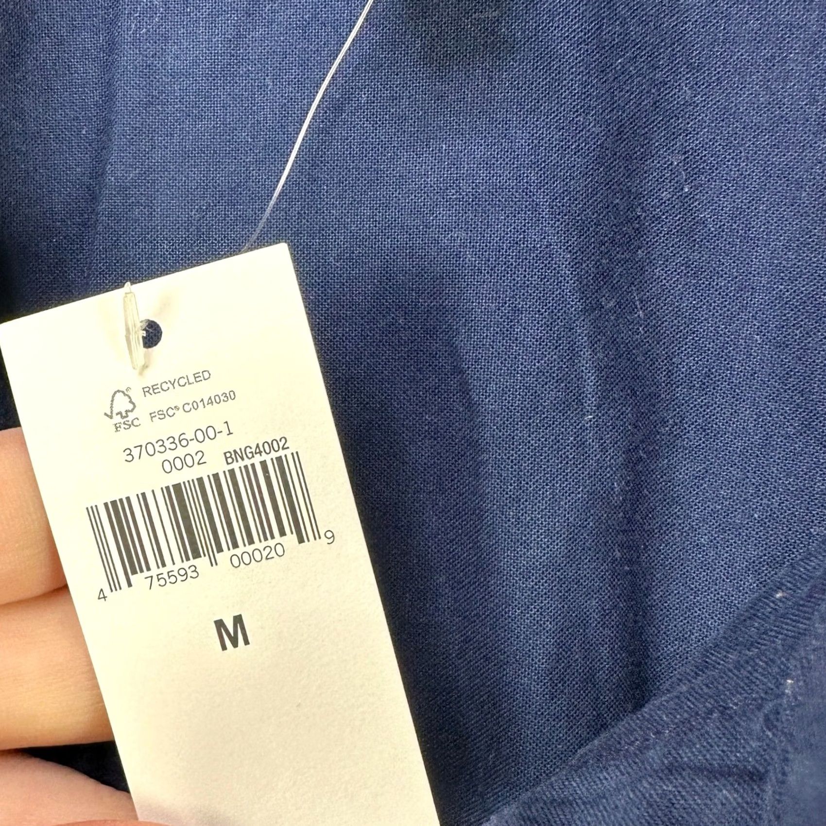 Banana Republic VINTAGE? No — Banana Republic Polo Shirt Mens Medium Blue Stripe Rugby Pocket Short Sleeve NEW Size US M / EU 48-50 / 2 - 2 Thumbnail