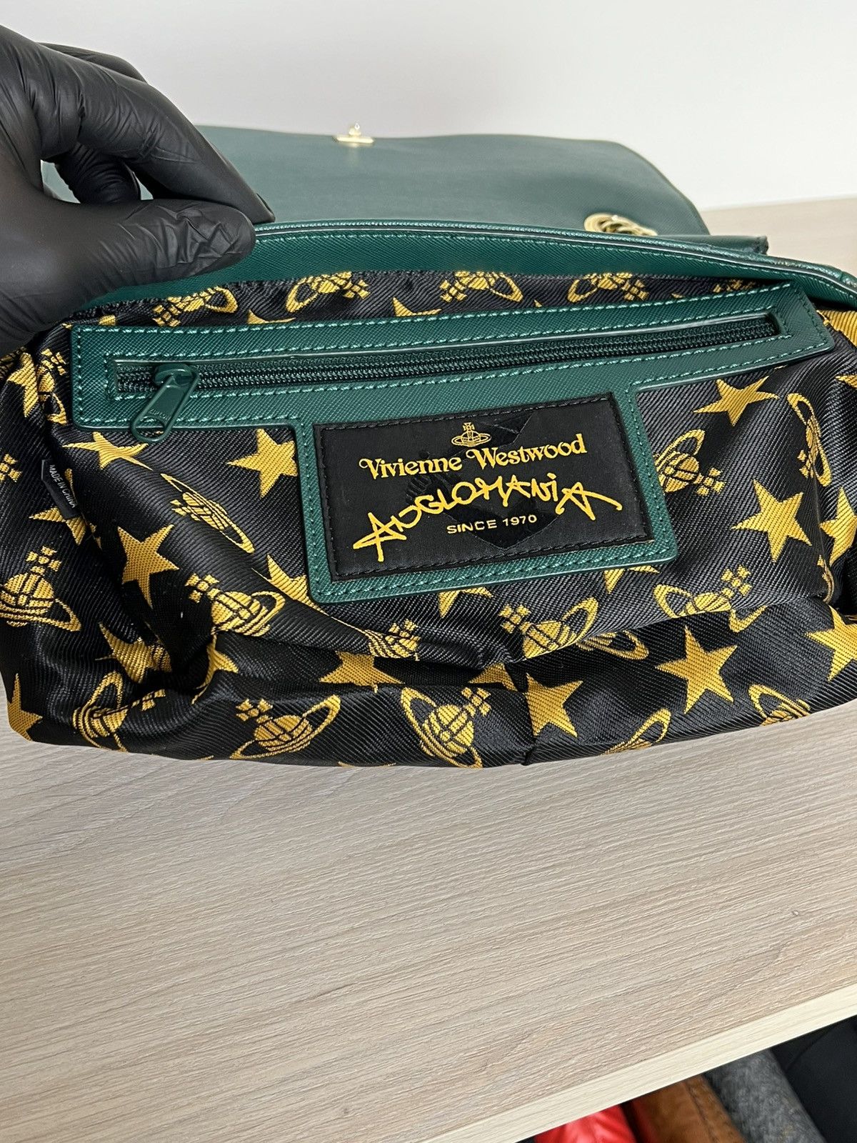 Vivienne Westwood Vivienne Westwood Anglomania Saffiano Orb Shoulder Bag Size ONE SIZE - 24 Thumbnail
