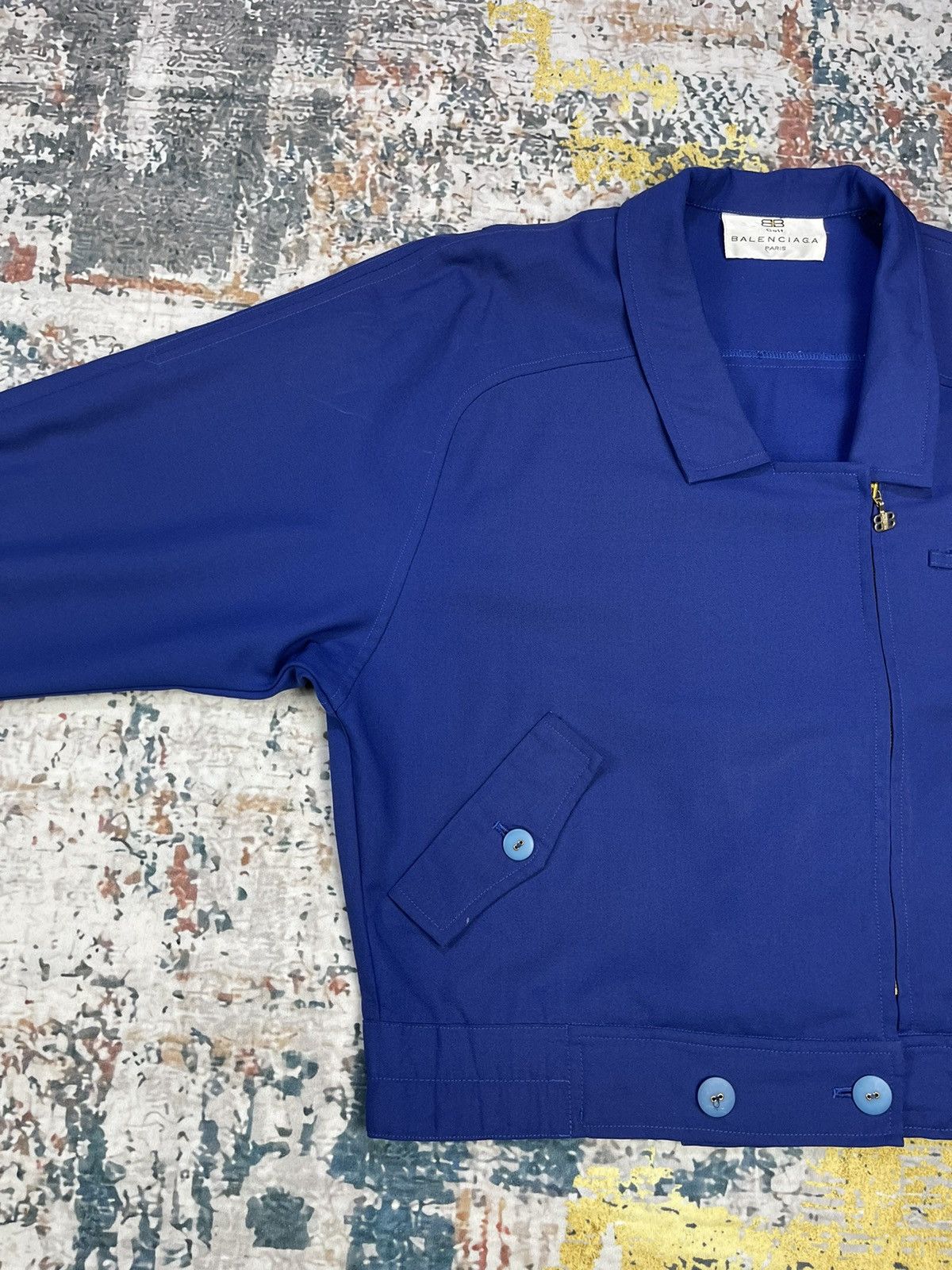 Balenciaga Vintage Balenciaga Paris Golf Jackets Size M / US 6-8 / IT 42-44 - 4 Thumbnail