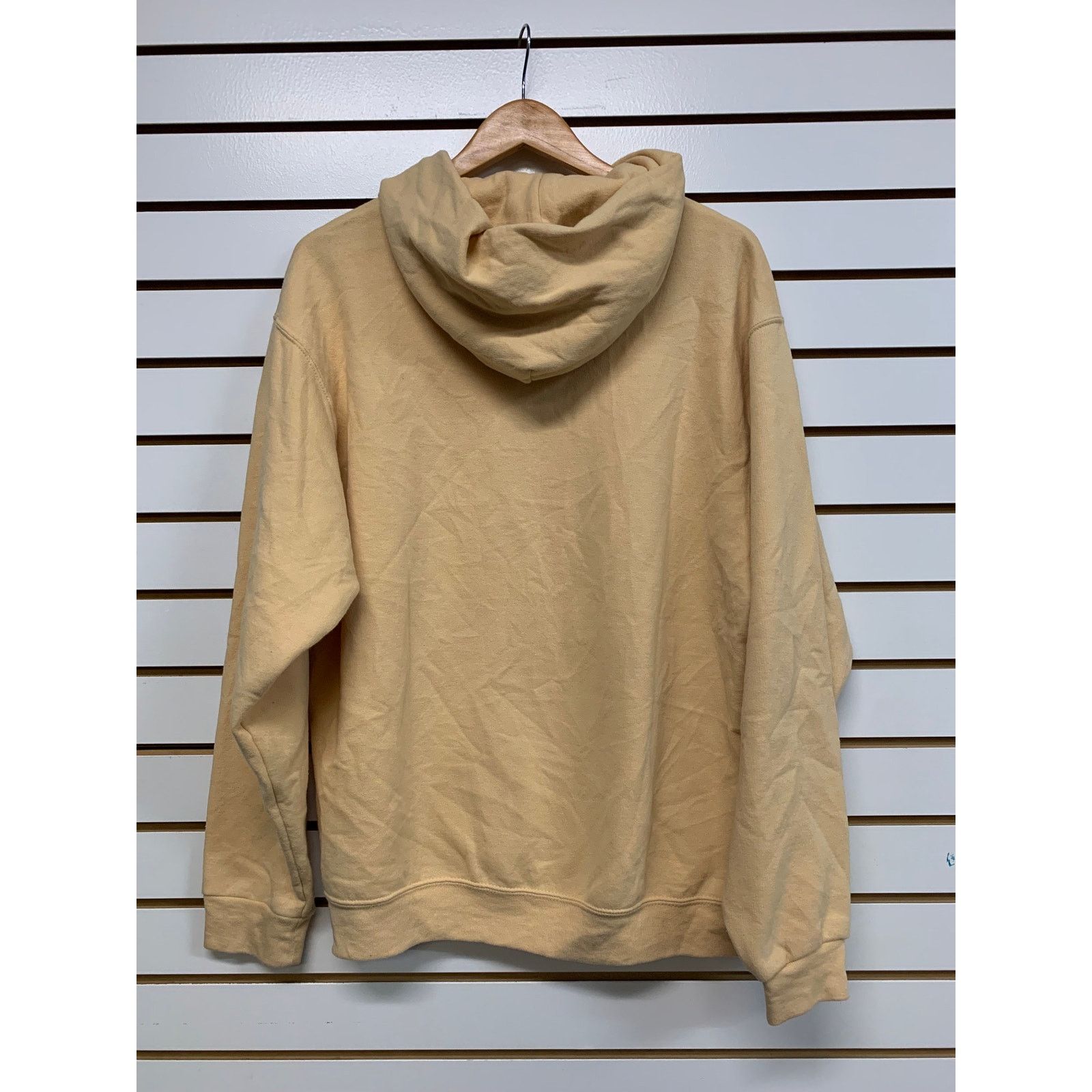 Jerzees Vintage Light yellow Sweatshirt hoodie size Large 1990s 80s Size US L / EU 52-54 / 3 - 7 Thumbnail