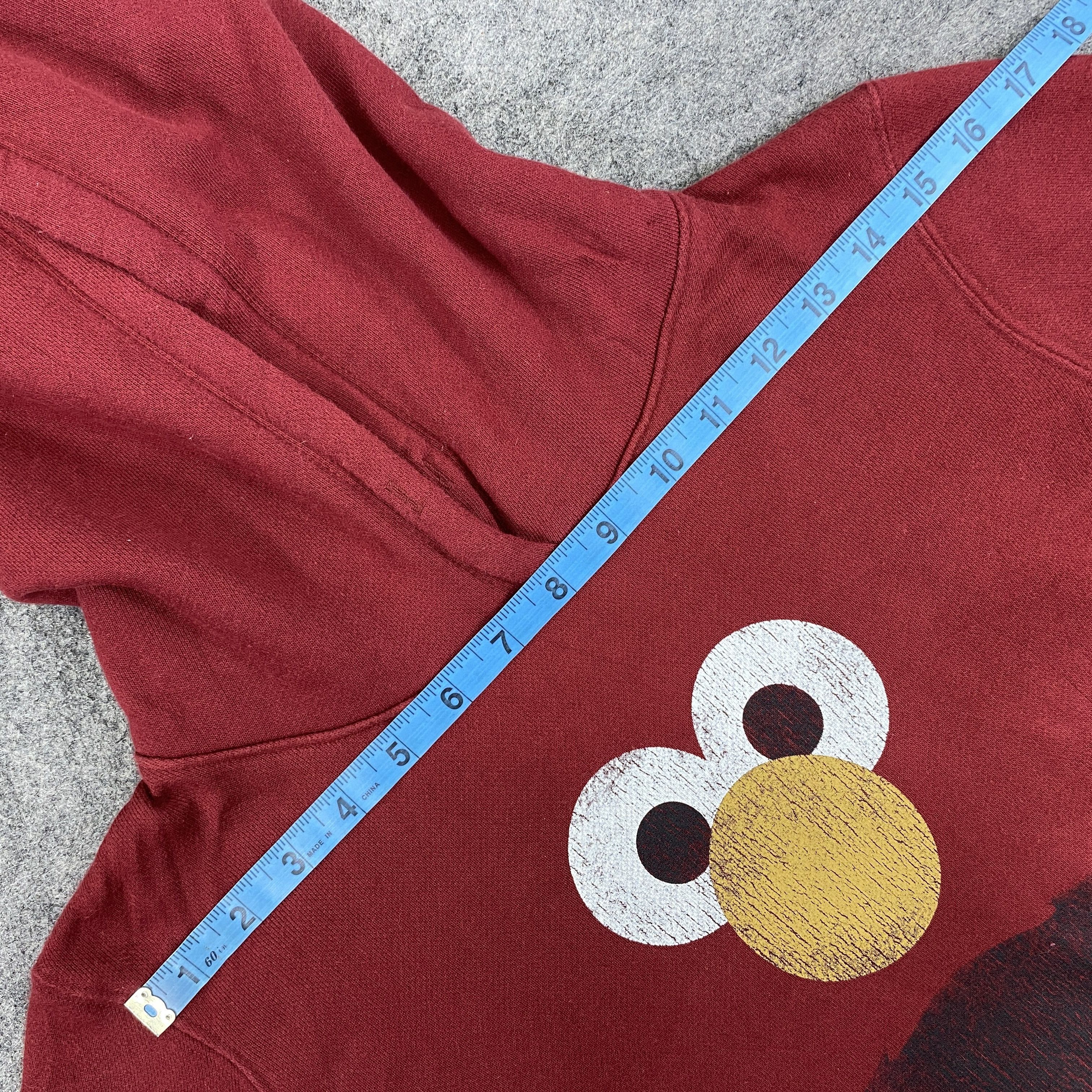 Cartoon Network Sesame Street x Uniqlo Big Face Hoodie -SW044 Size US XS / EU 42 / 0 - 9 Thumbnail