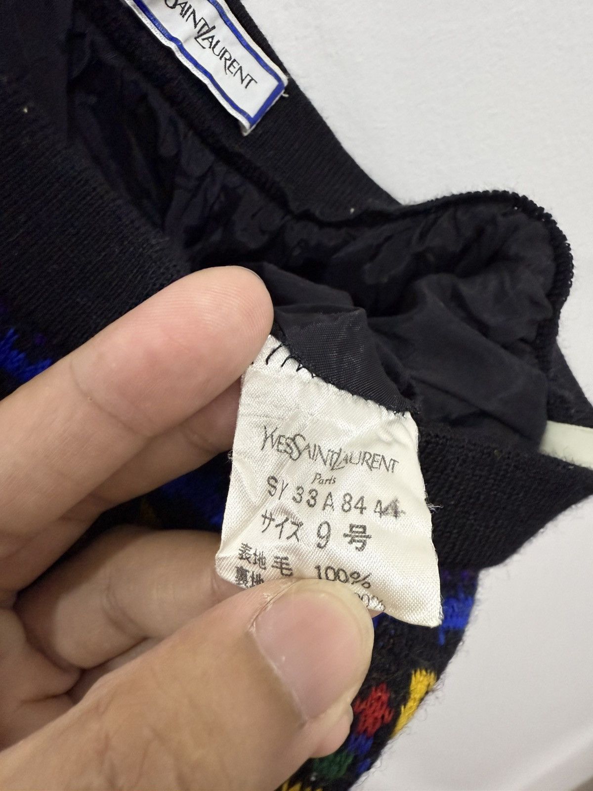 Designer × Yves Saint Laurent Yves Saint Laurent wool skirt Size 24" / US 00 / IT 34 - 6 Thumbnail