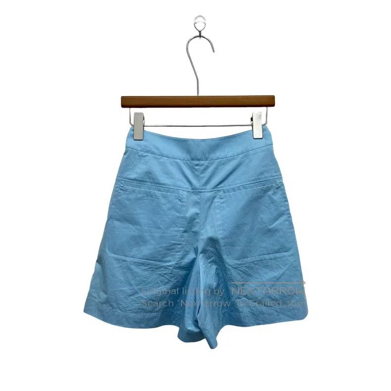 Hermes Hermes Blue Casual Short Pants Size 42" / US 20 - 2 Thumbnail