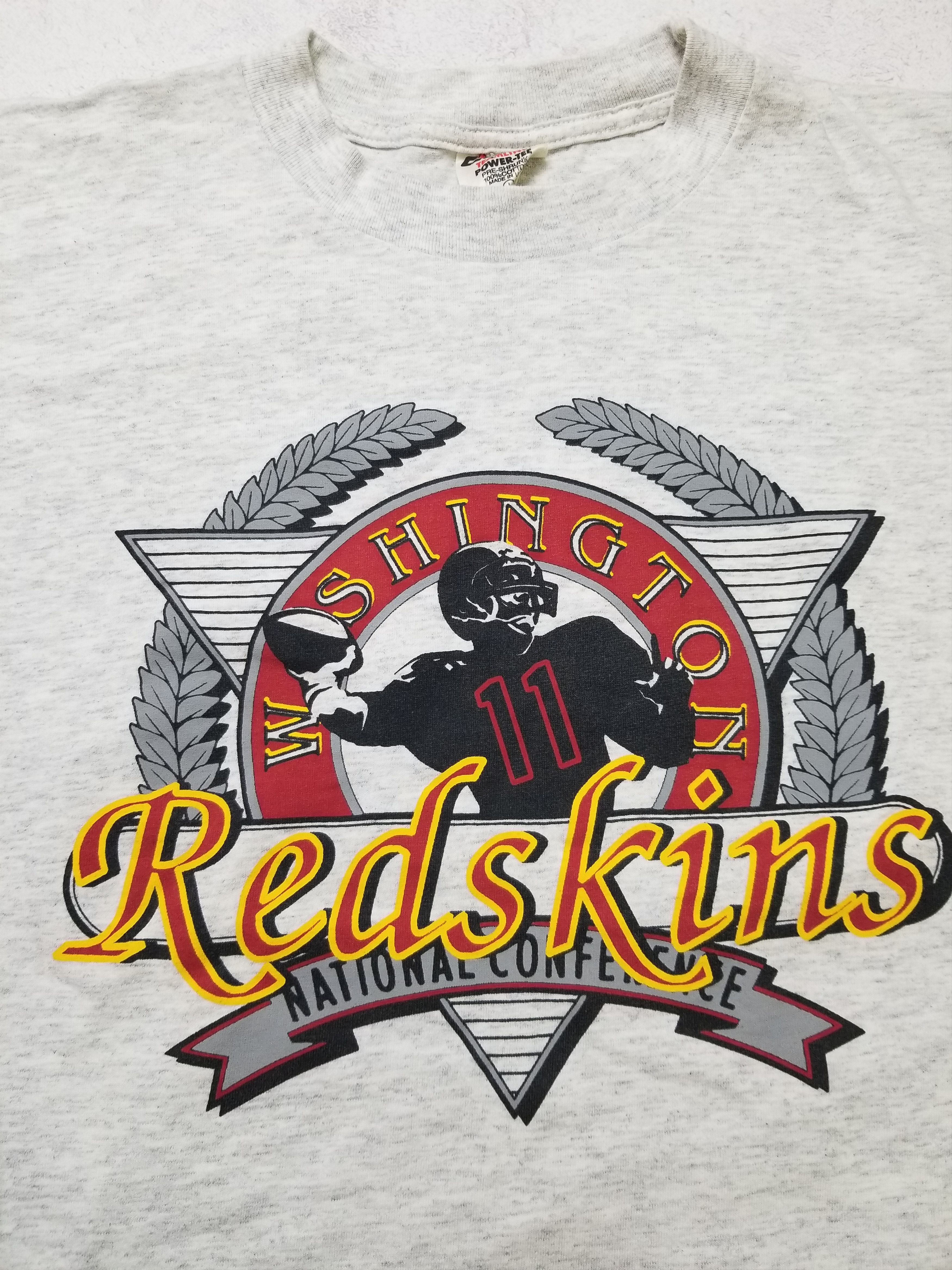 Other Vtg Campri Teamline Power-Tee Washington Redskins T-Shirt Size US L / EU 52-54 / 3 - 9 Thumbnail