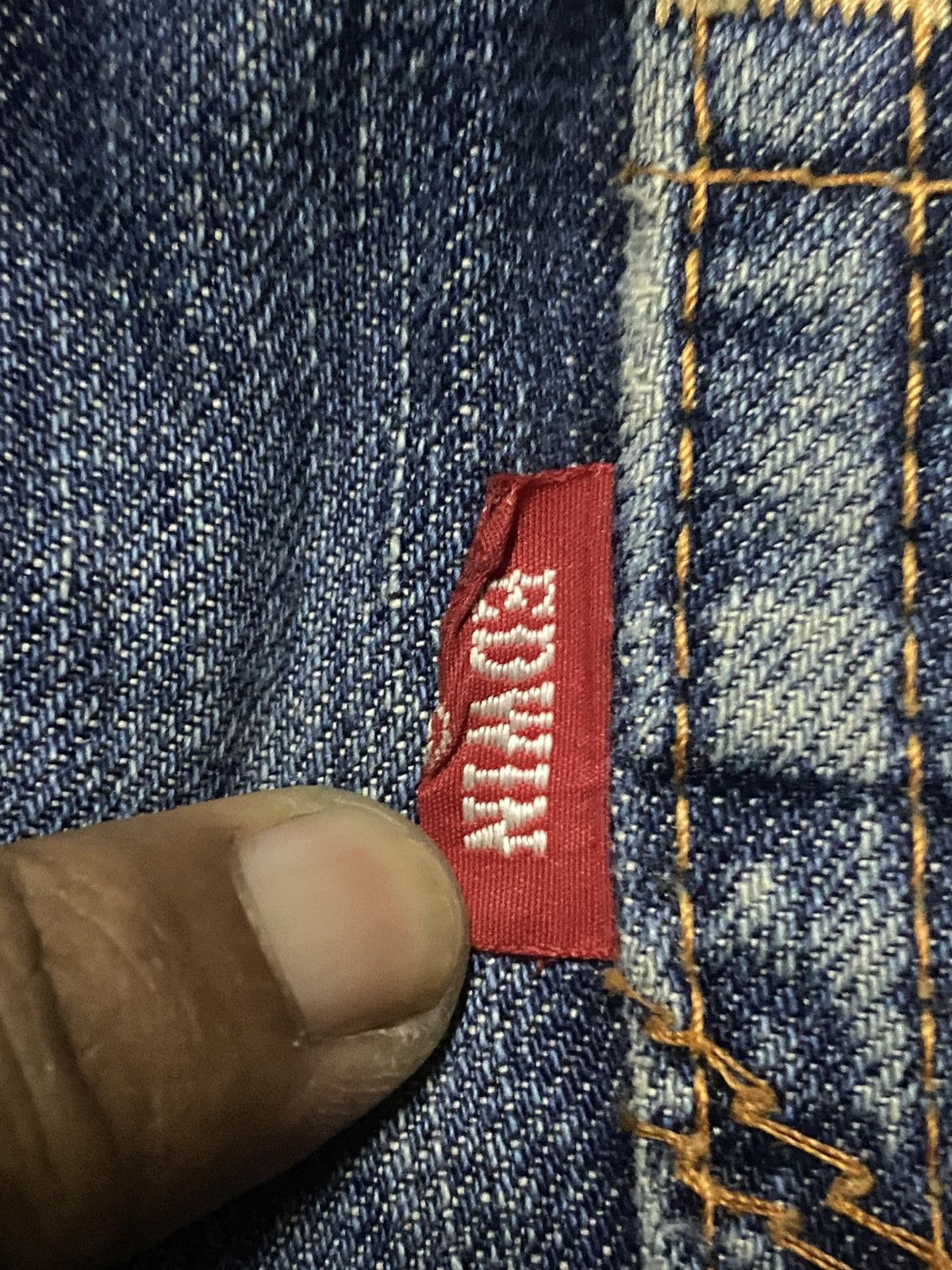 Edwin Vintage Edwin Blue Trip 5506 Bush Pant skinny Slim Jeans Size US 32 / EU 48 - 11 Thumbnail