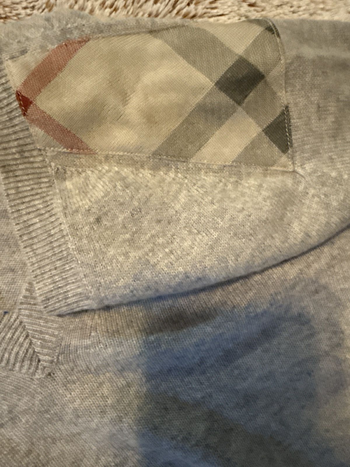 Burberry Cashmere Burberry V neck Sweater Size US M / EU 48-50 / 2 - 11 Thumbnail