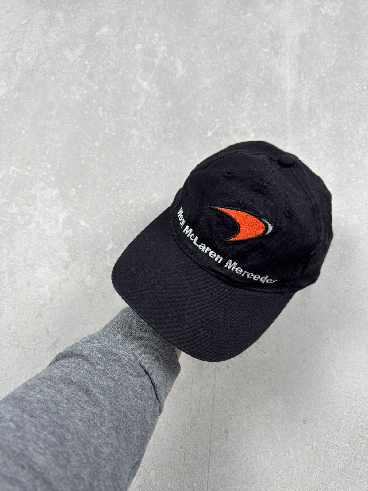 Mercedes-Benz Vintage Mercedes Benz West McLaren Racing Cap Canon Y2K Hats Size ONE SIZE - 7 Thumbnail