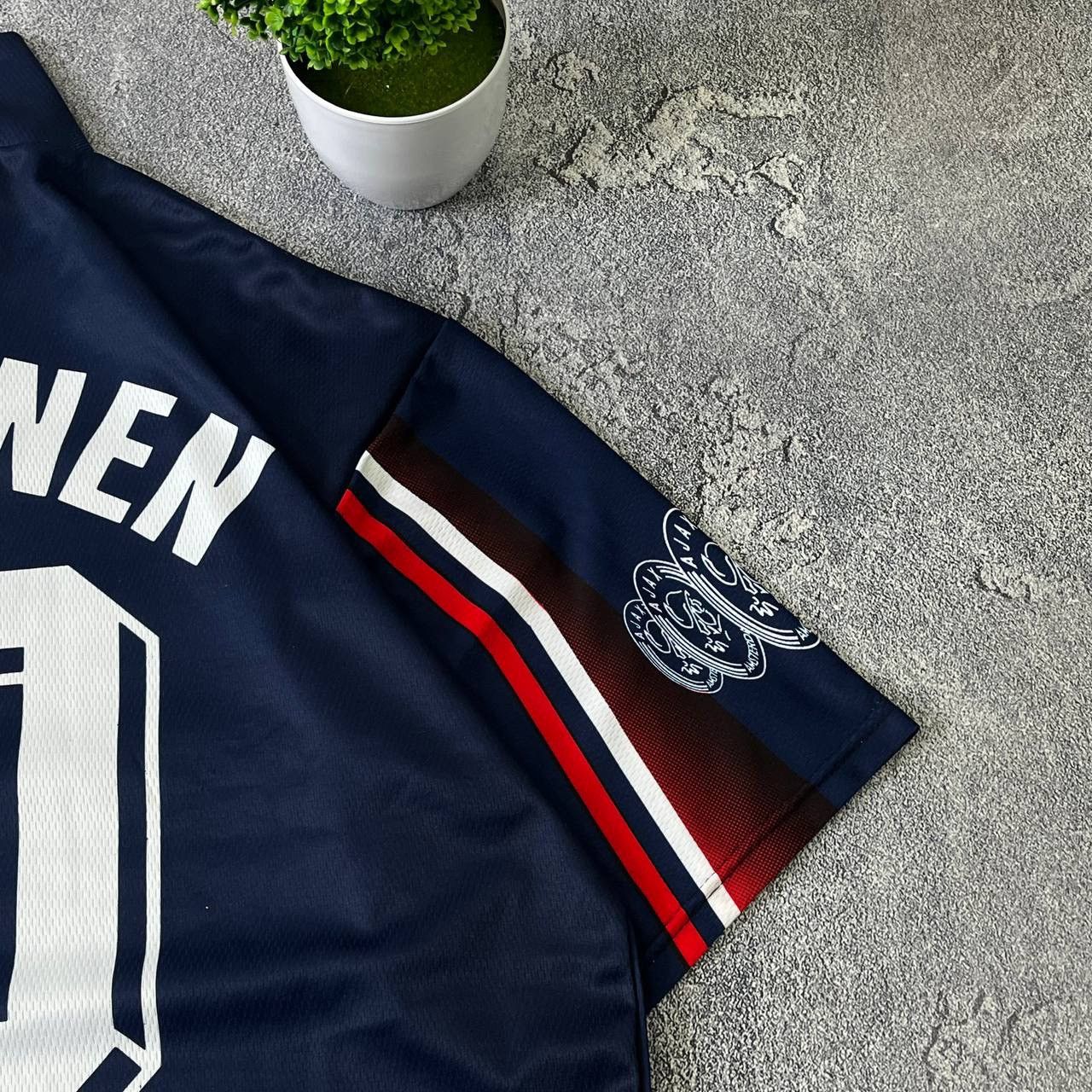 Vintage Ajax Amsterdam Football Jerser1997/1998 Away Shirt #10 Size US XL / EU 56 / 4 - 4 Thumbnail
