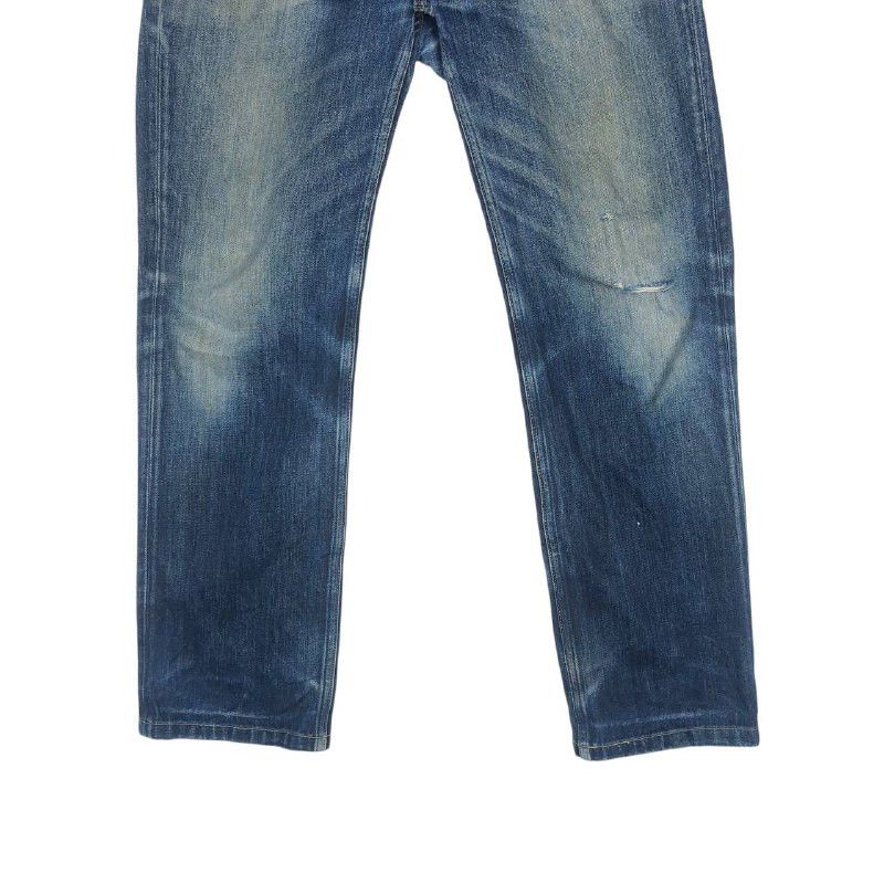 Levi's × Vintage Vintage Levi's Strauss 502 Selvedge Distressed denim Size US 33 - 3 Thumbnail